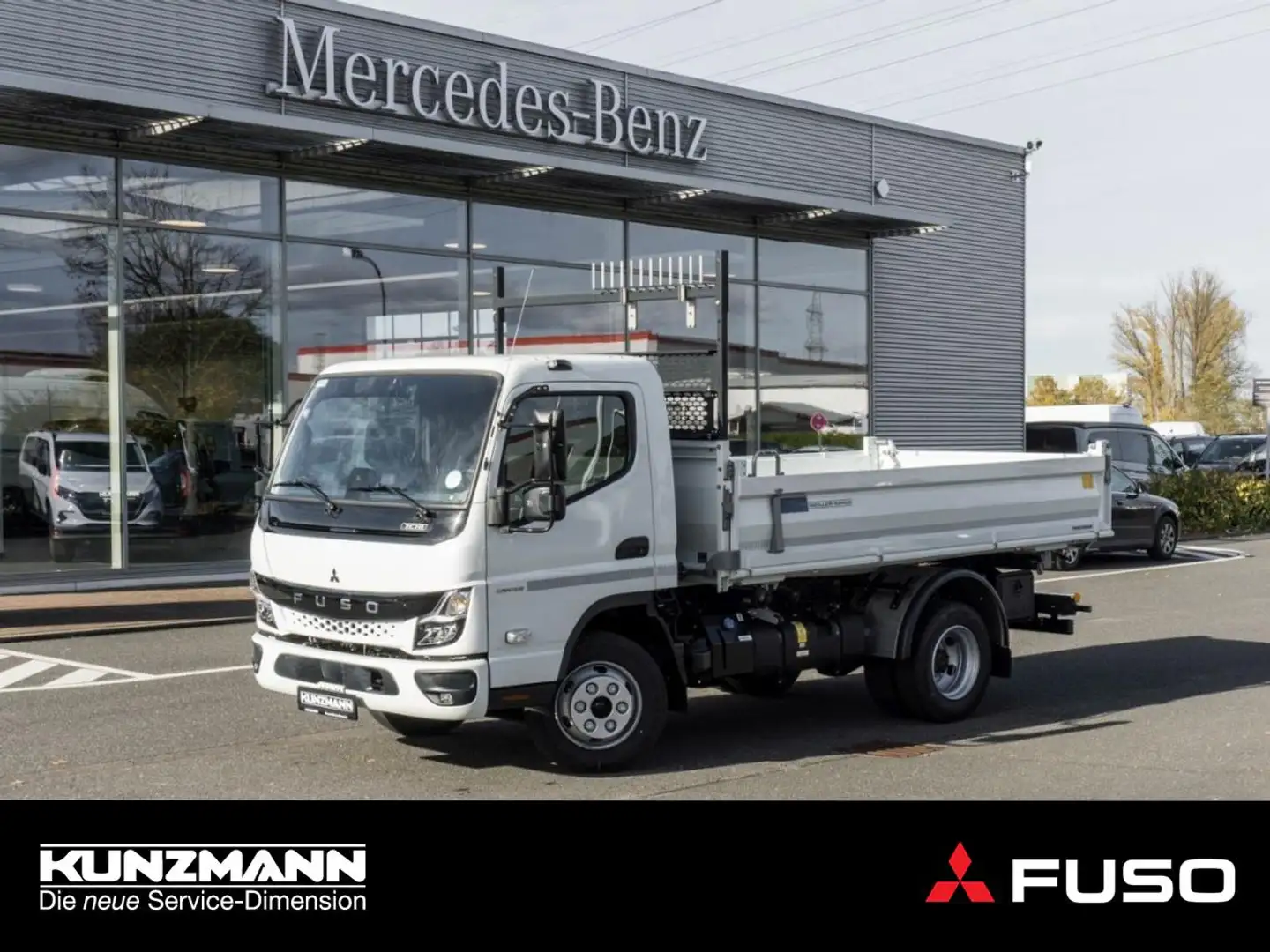Fuso Canter 7C18 MEILLER TRIGENIUS Klima AHK Weiß - 1