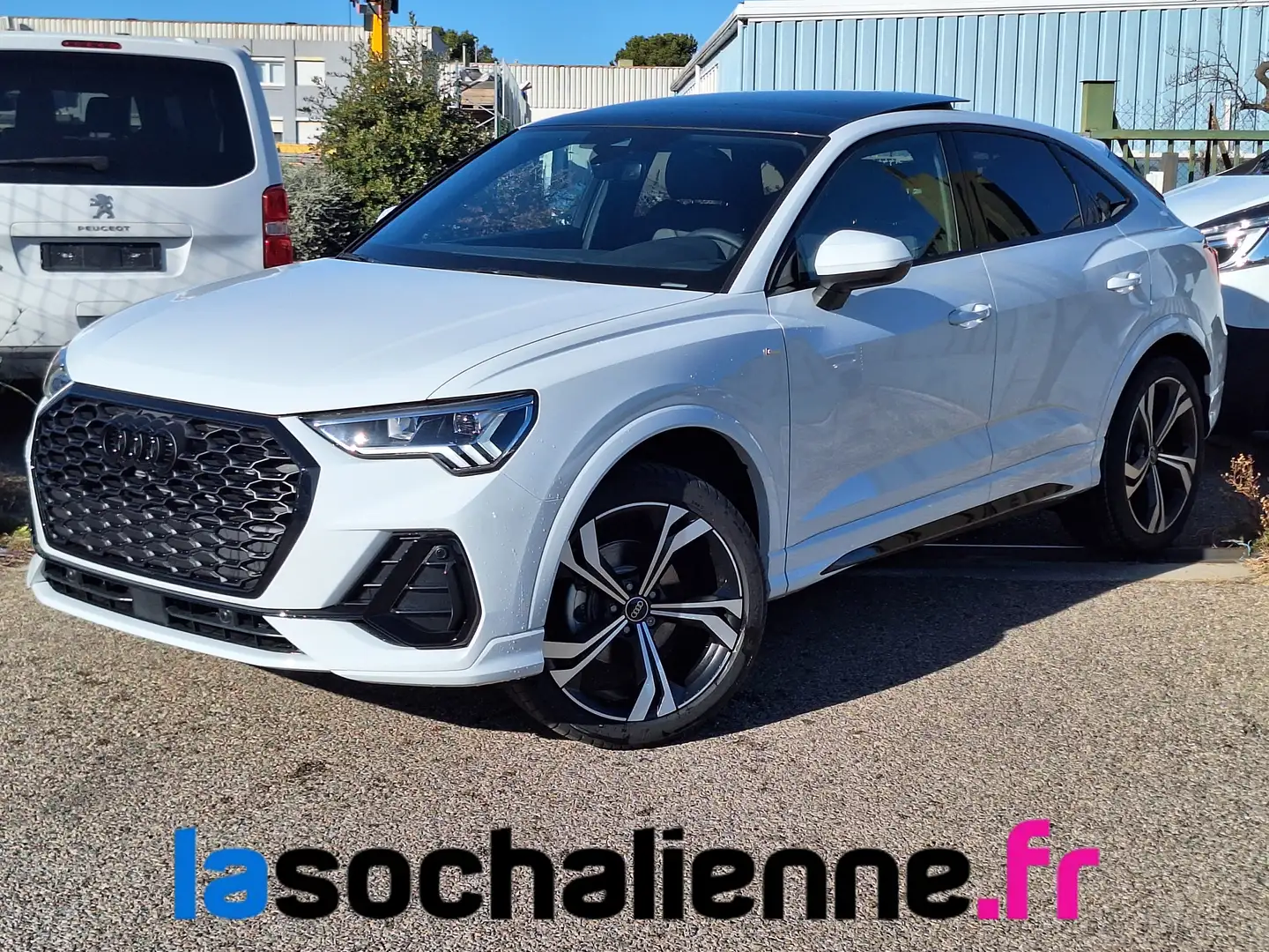 Audi Q3 35 TDI 150 ch S tronic 7 S line Blanc - 1