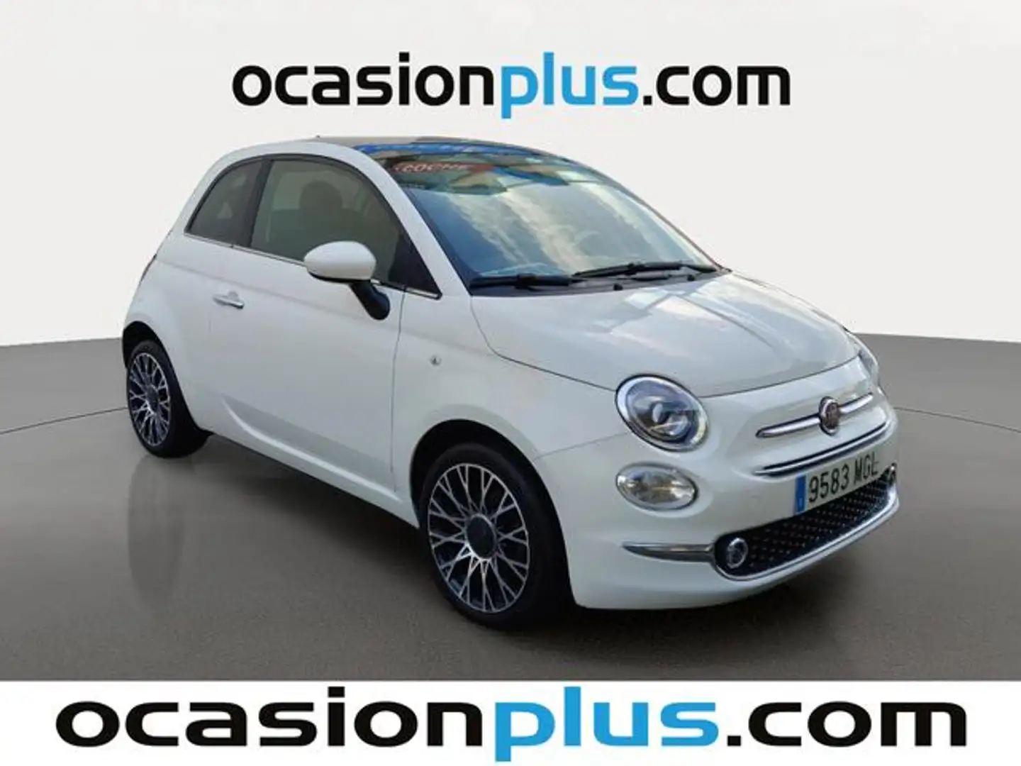 Fiat 500 1.0 Hybrid Dolcevita 52kW Blanc - 2