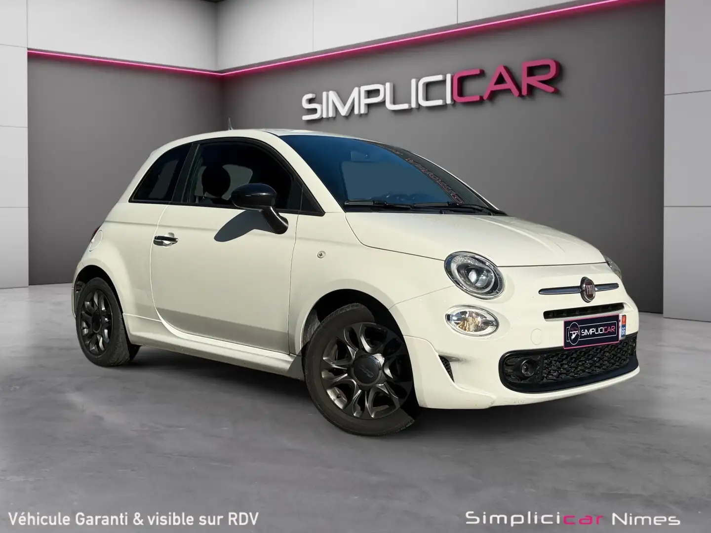 Fiat 500 500 1.0 70 ch Hybride BSG S/S Dolcevita Blanc - 1