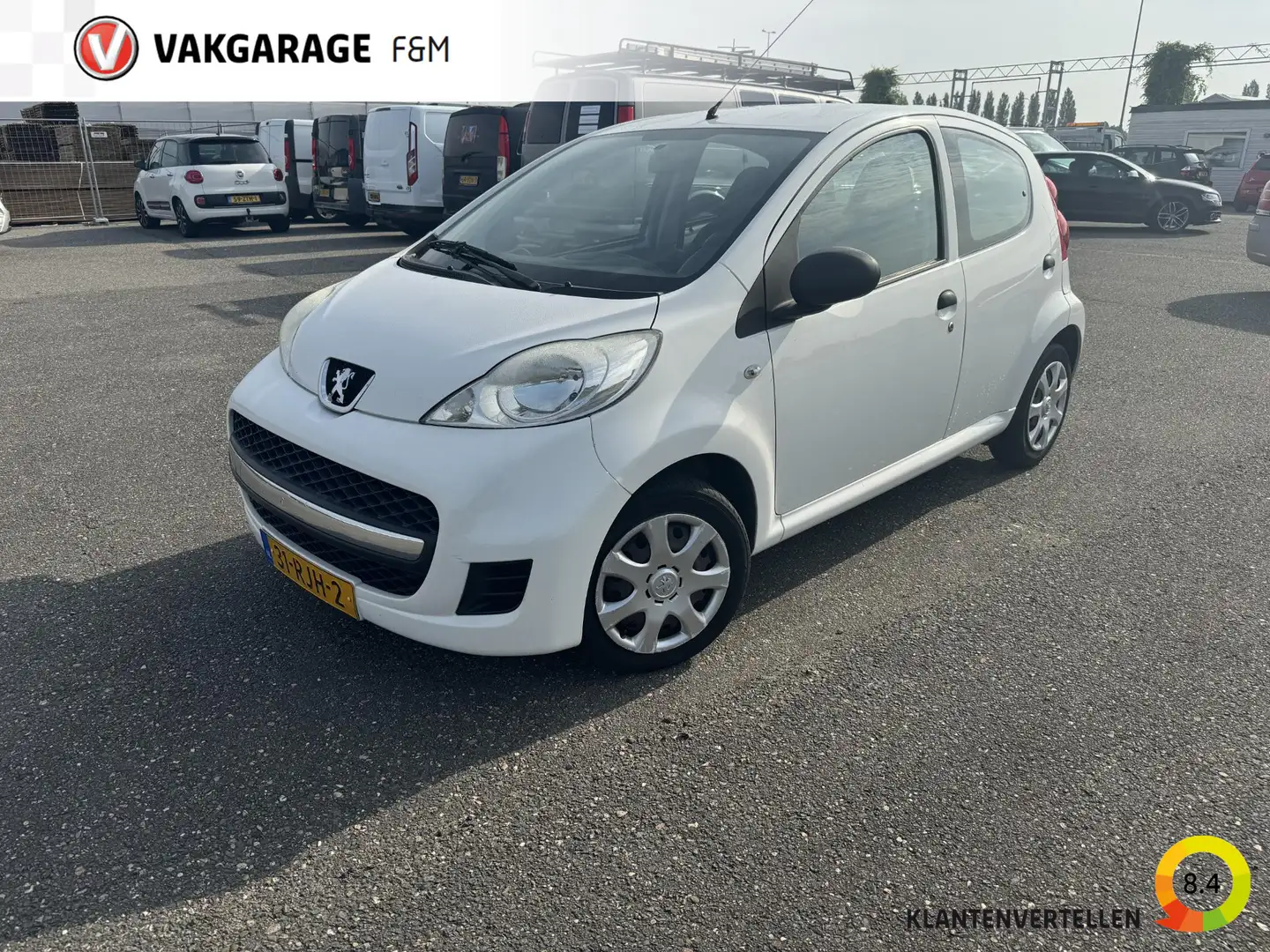Peugeot 107 1.0-12V XR Wit - 1