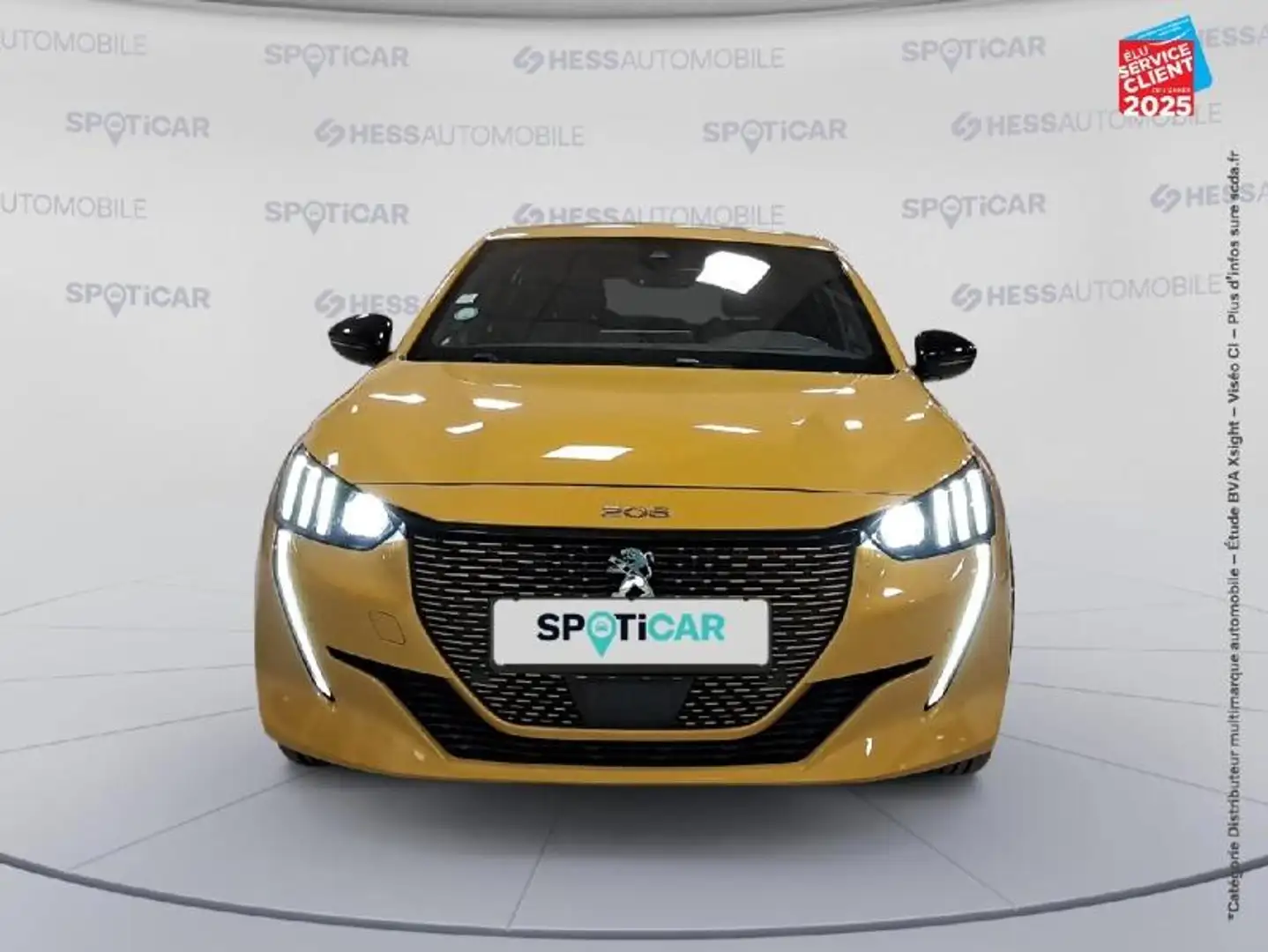 Peugeot e-208 e-208 136ch GT Jaune - 2