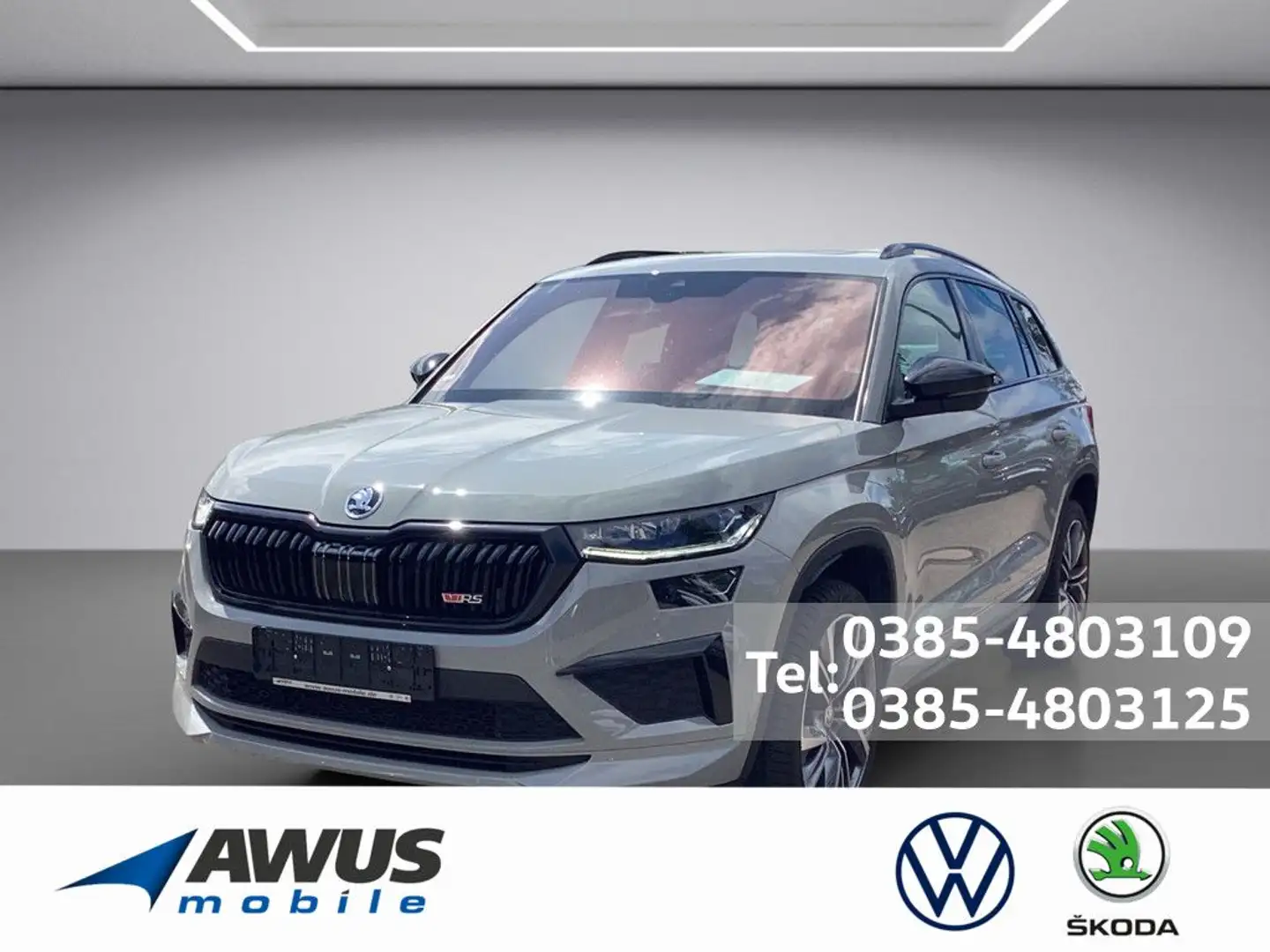 Skoda Kodiaq 2.0TSI DSG 4x4 RS Grau - 1