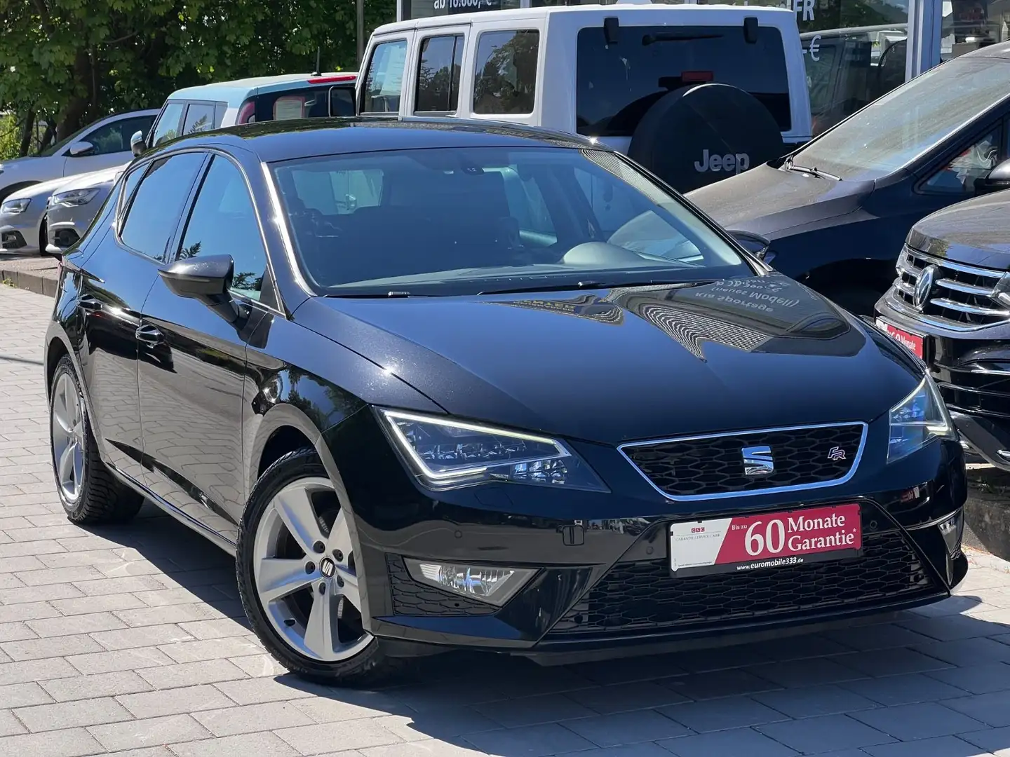 SEAT Leon FR 1.4 TSI *2.HAND*140PS*LED*Alu*Temp*TOP* Schwarz - 2