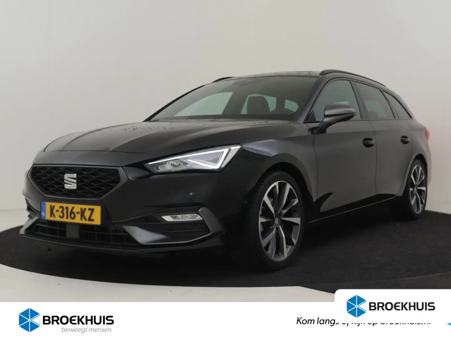 SEAT Leon Sportstourer 1.5 eTSI FR Launch Edition 150pk DSG/ Zwart - 1
