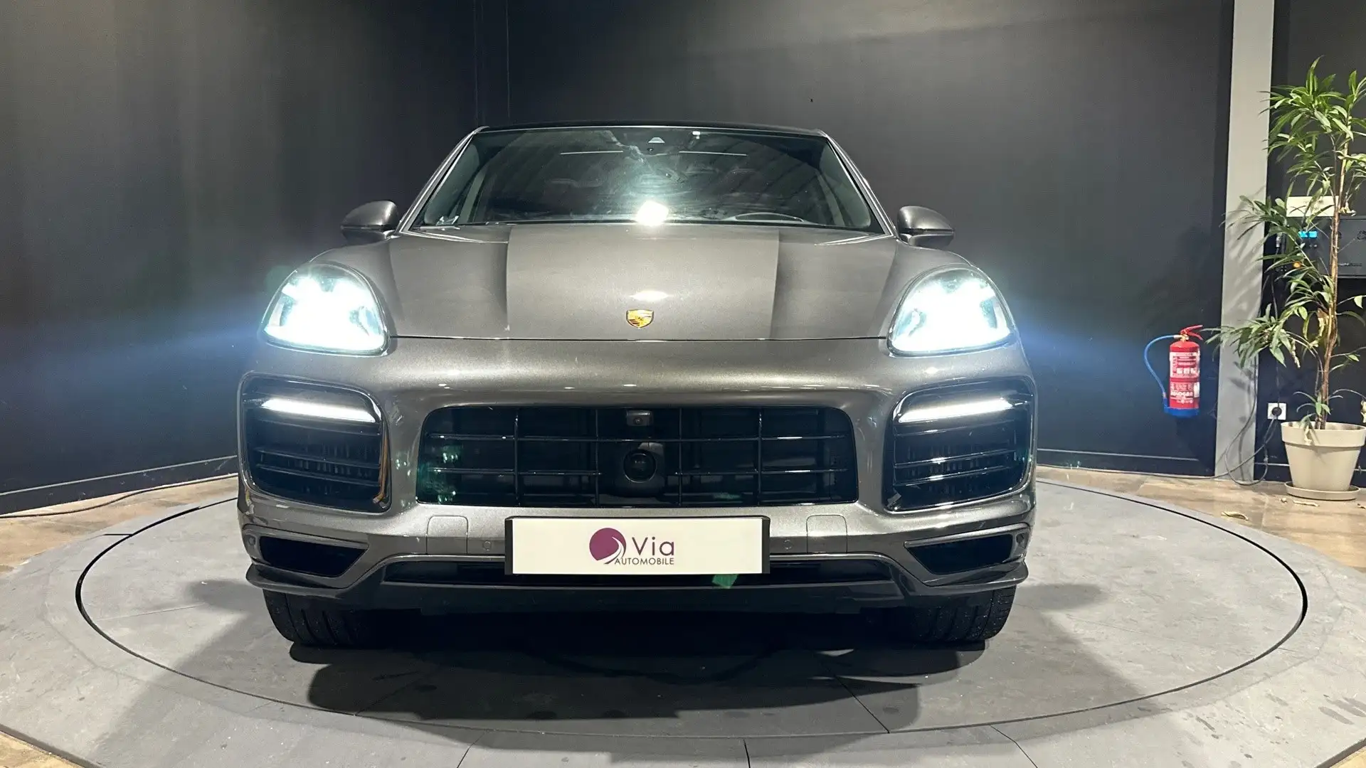 Porsche Cayenne E-Hybrid 3.0 V6 462 Gris Quartzite Grau - 2