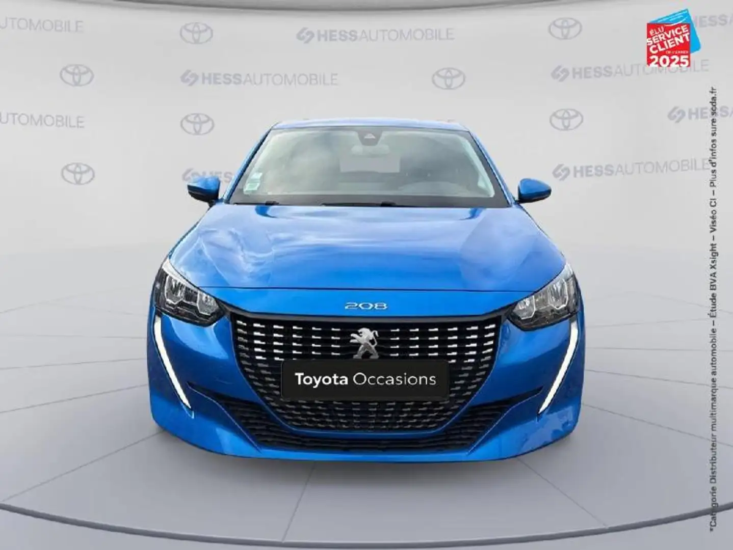 Peugeot 208 1.2 PureTech 100ch S\u0026S Allure EAT8 Bleu - 2