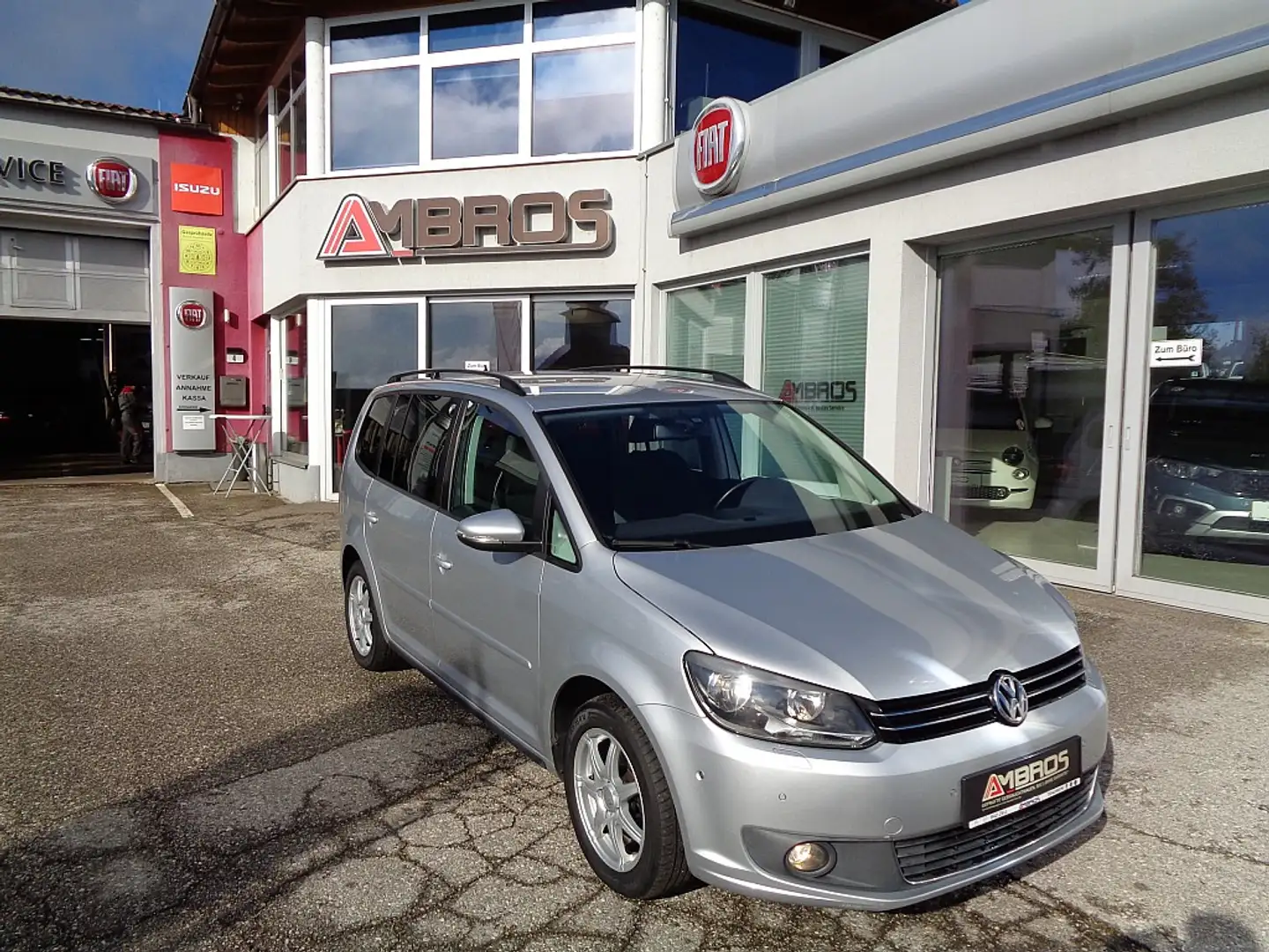 Volkswagen Touran Comfortline 1,4 TSI DSG Gris - 1