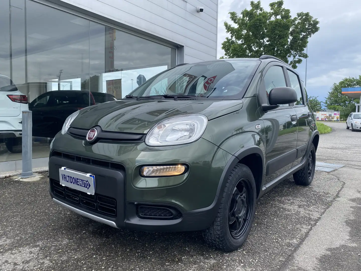 Fiat Panda Panda 0.9 t.air t. Cross 4x4+Autoradio+Clima+Trac+ Verde - 1
