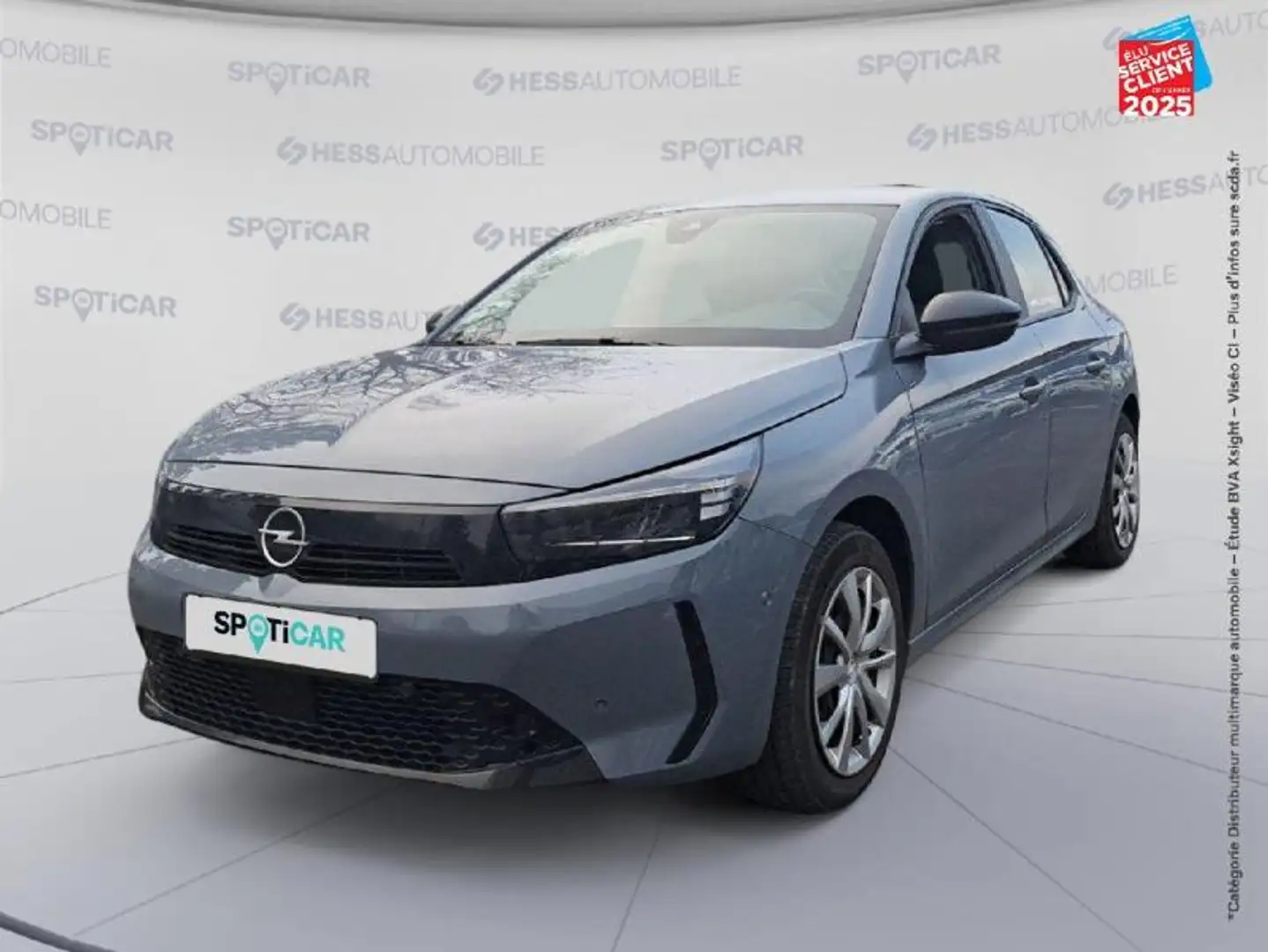 Opel Corsa-e Electric 136ch Gris - 1