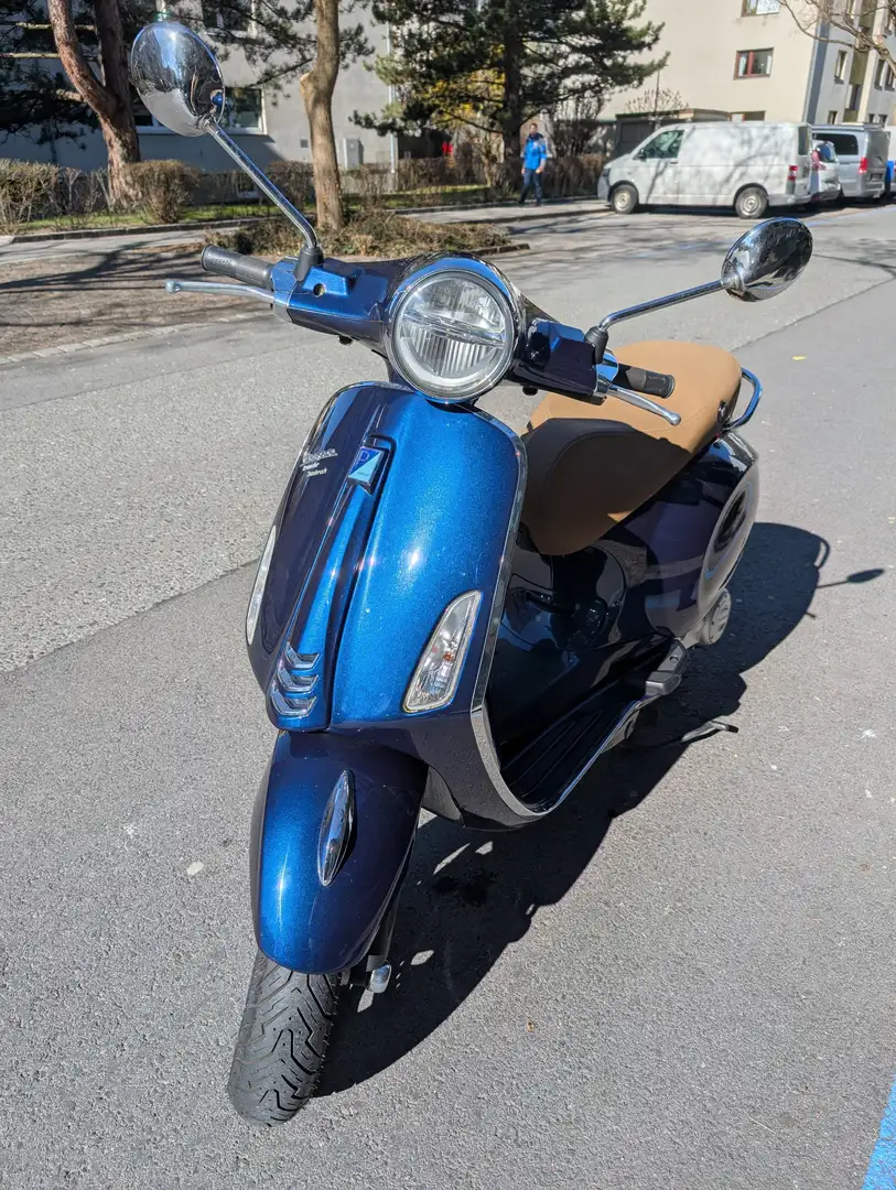 Vespa Primavera 50 4 Takt - wie neu und wenig Kilometer!!! Albastru - 1
