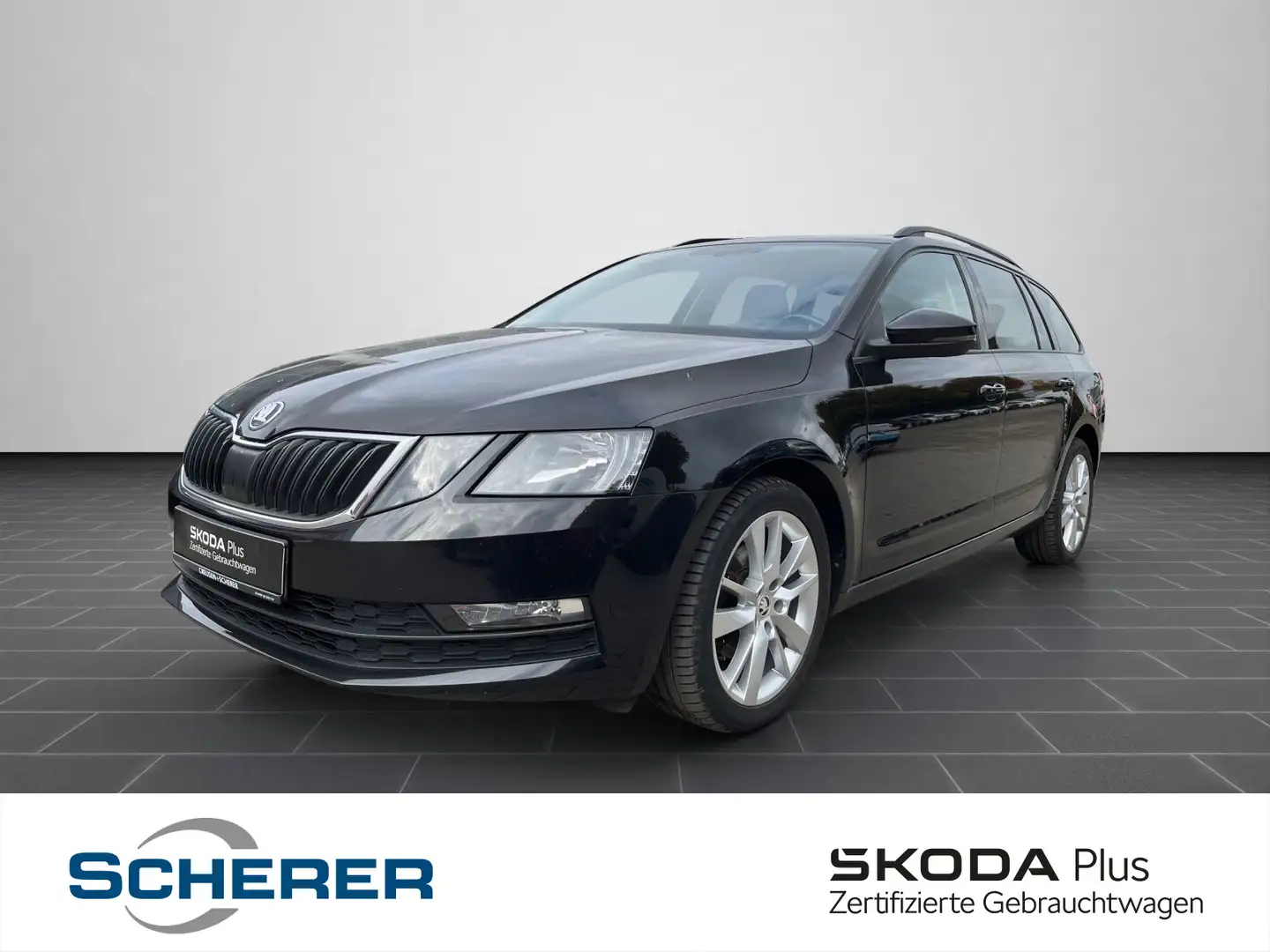 Skoda Octavia Combi 2.0 TDI NAVI SHZ LED KLIMA AHK Schwarz - 1