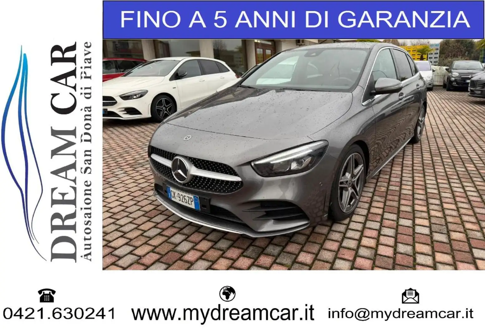 Mercedes-Benz B 180 d Automatic Premium AMG LINE Grigio - 1