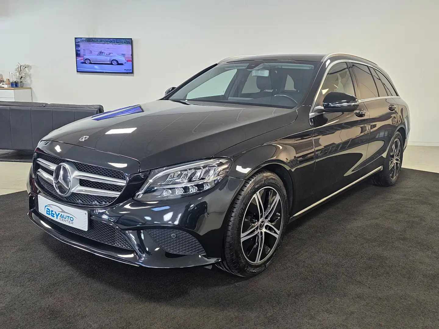 Mercedes-Benz C 180 d T 9G-TRONIC Avantgarde ** 56.969 km ** Euro 6 Zwart - 1