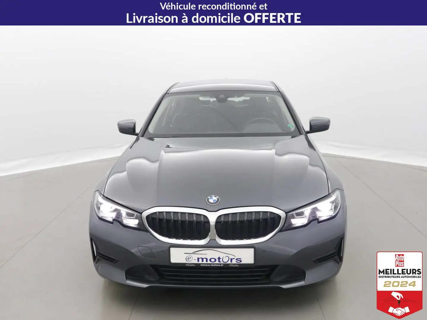 BMW 316 316d 122 BVA8 Lounge +GPS Blanc - 2