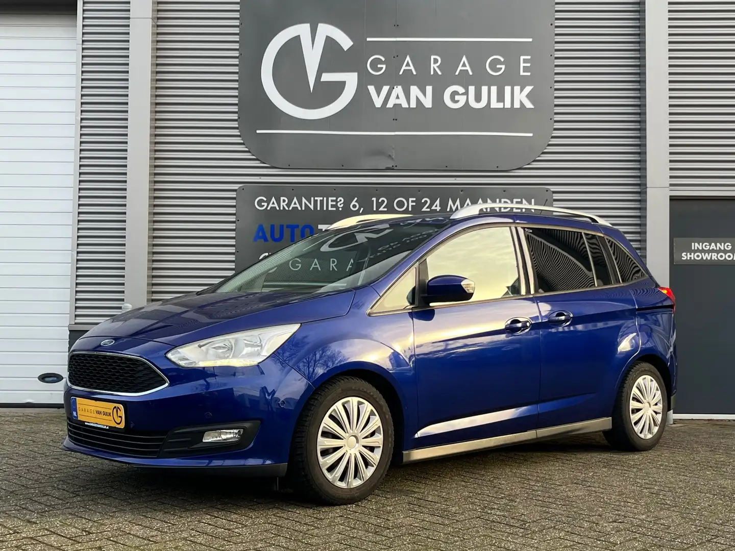 Ford Grand C-Max 1.5 150PK AUTOMAAT Titanium 7personen Navi,Clima,C Blauw - 1