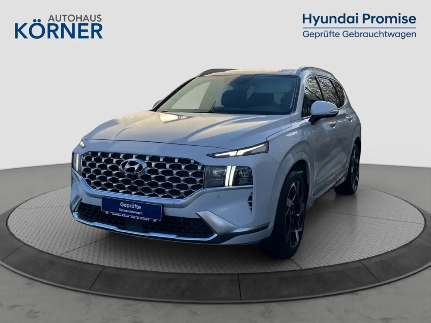 Hyundai SANTA FE PRIME 2.2 CRDi *PANO*LED*SITZHZG*NAVI* Blanc - 2