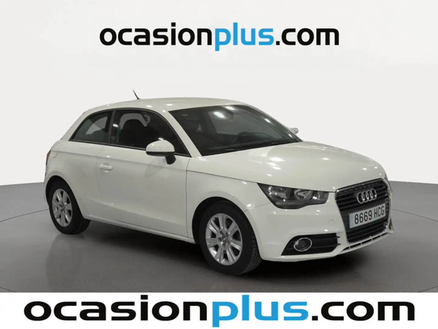 Audi A1 1.6TDI Attraction Blanc - 2