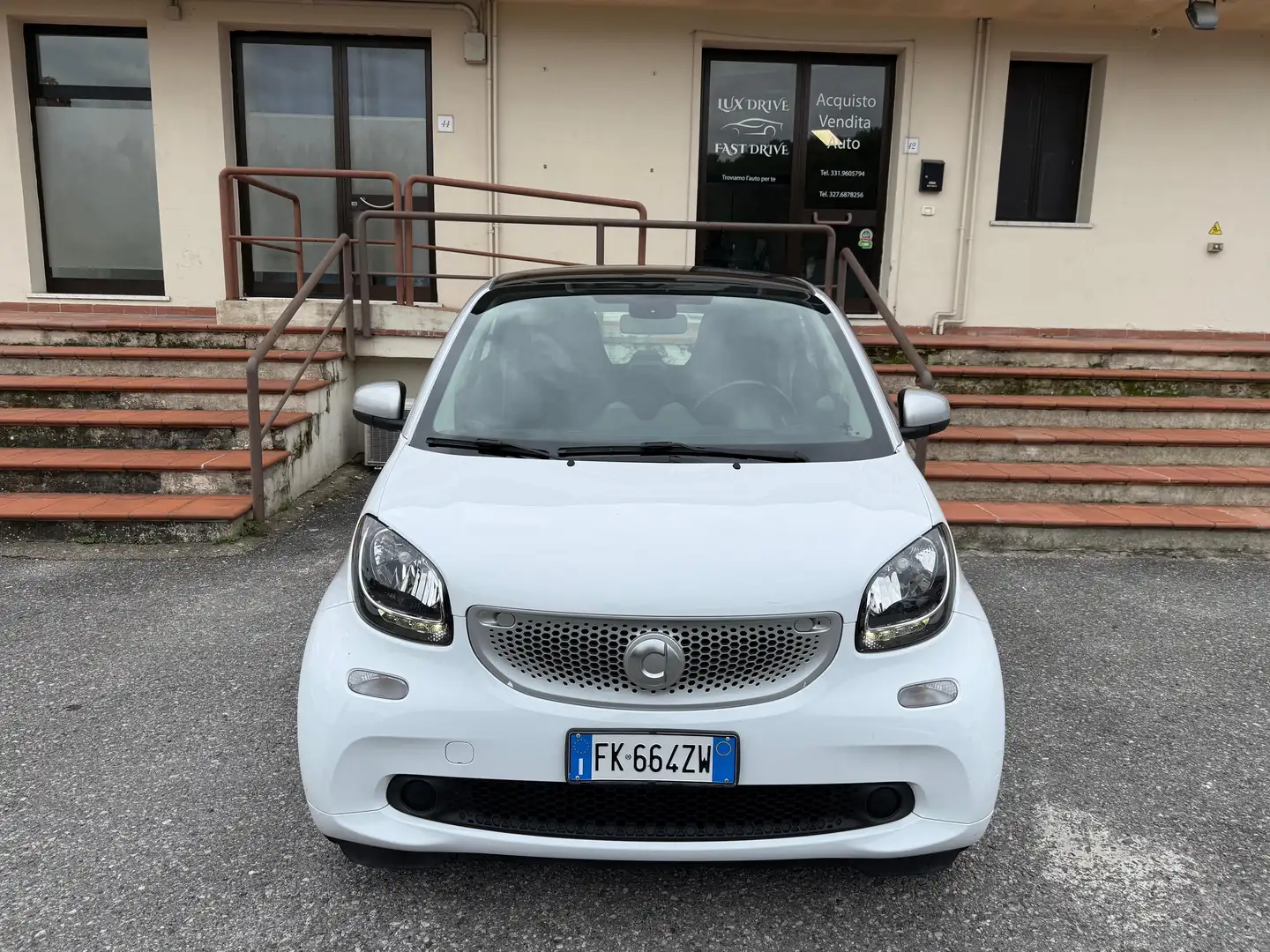 smart forTwo Fortwo III 2015 1.0 Passion 71cv twinamic Bianco - 2