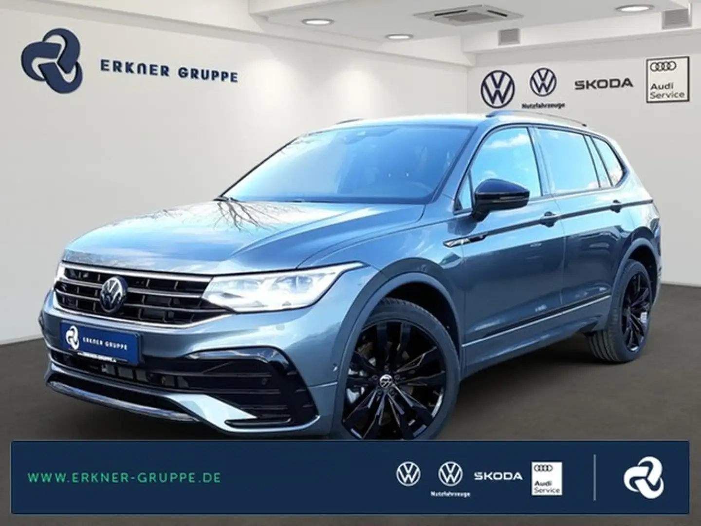 Volkswagen Tiguan Allspace 2.0TSI DSG 4M R-LINE 7SITZ+AHK++ Grau - 1