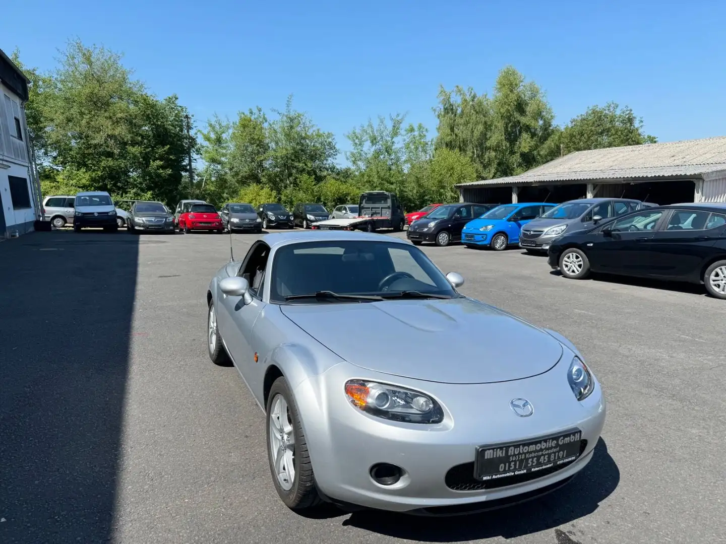 Mazda MX-5 1.8 Energy Roadster Coupe Silber - 1
