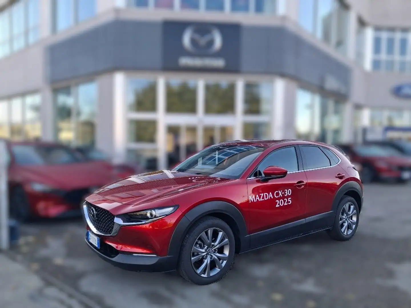 Mazda CX-30 e-Skyactiv-G M Hybrid 2WD Exclusive Line Rouge - 1