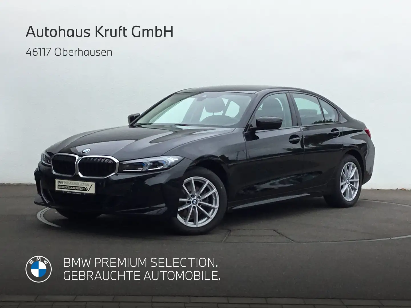 BMW 320 i xDrive LCPROF+HUD+KAMERA+ESITZE+LED Schwarz - 2