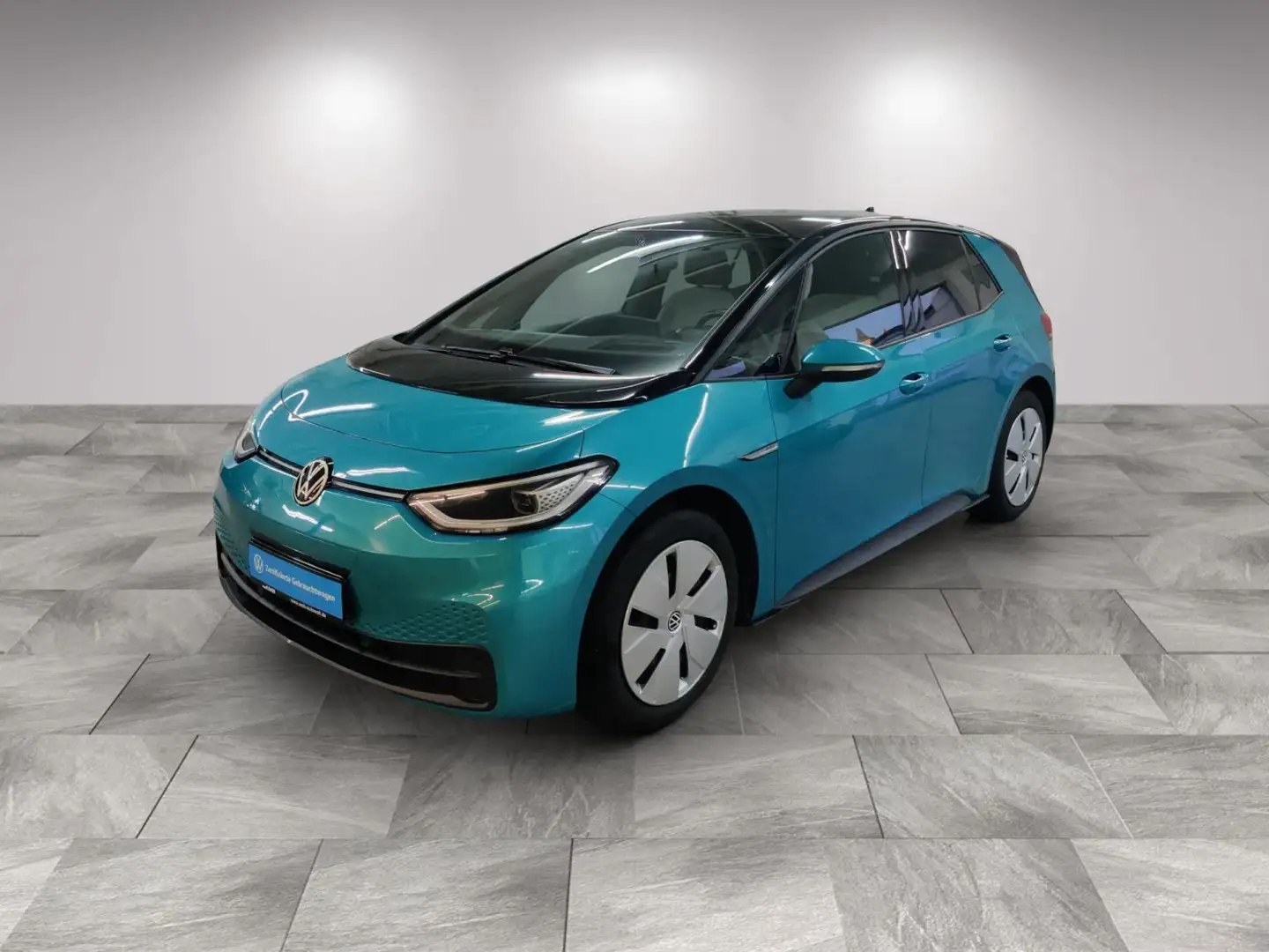Volkswagen ID.3 Tech AHK/Matrix/Travel/Navi/Pano/Wärmepumpe Grün - 2