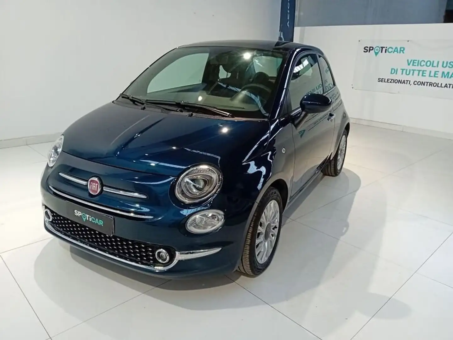 Fiat 500 1.0 Hybrid Dolcevita Blu/Azzurro - 1
