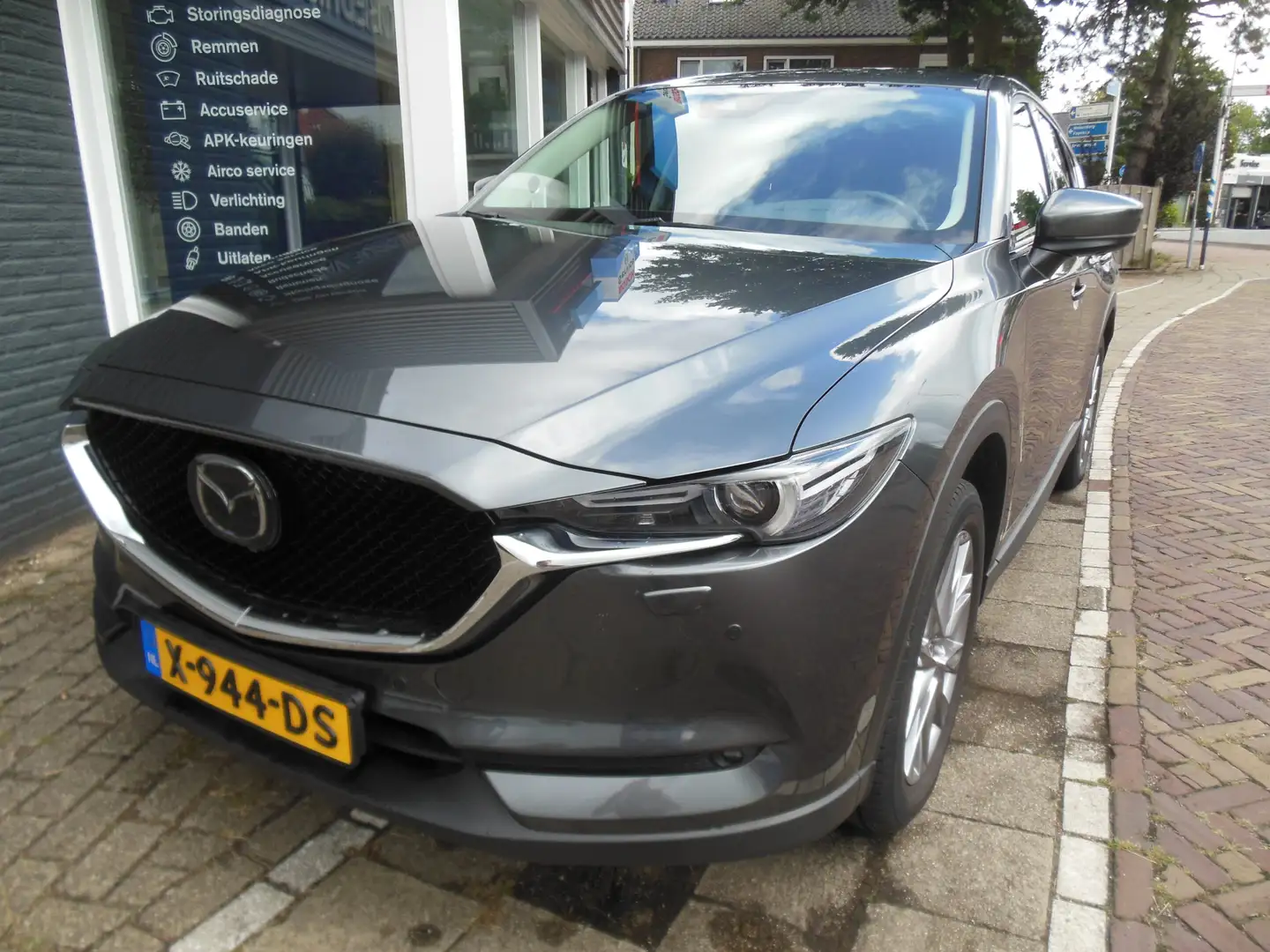 Mazda CX-5 2.5 4WD SkyActiv-G 194 Luxury 12 maanden Bovag gar Grijs - 1