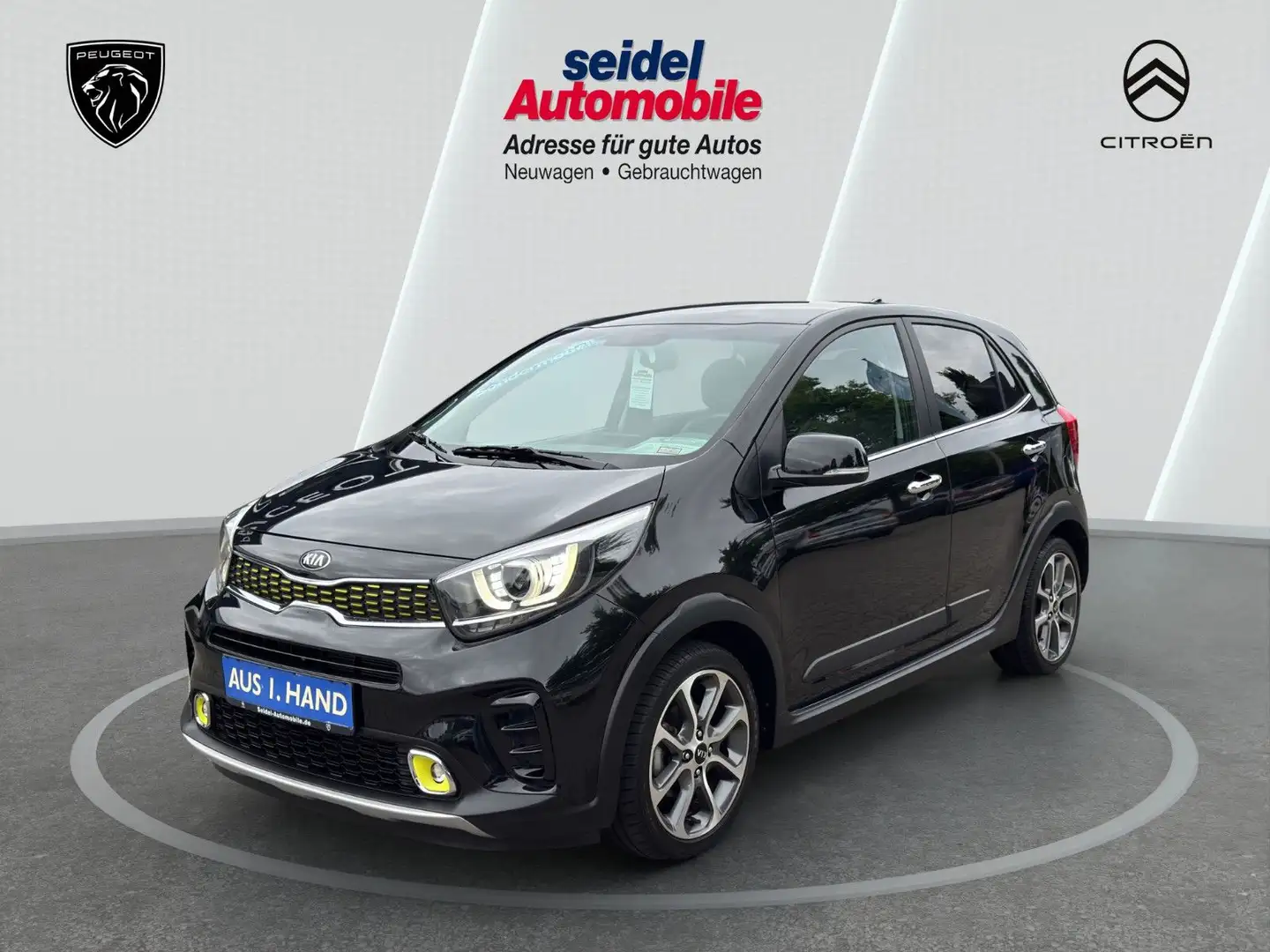 Kia Picanto 1.2  X-Line, AUTOMATIK, 1.HD, wenig KM Negru - 1