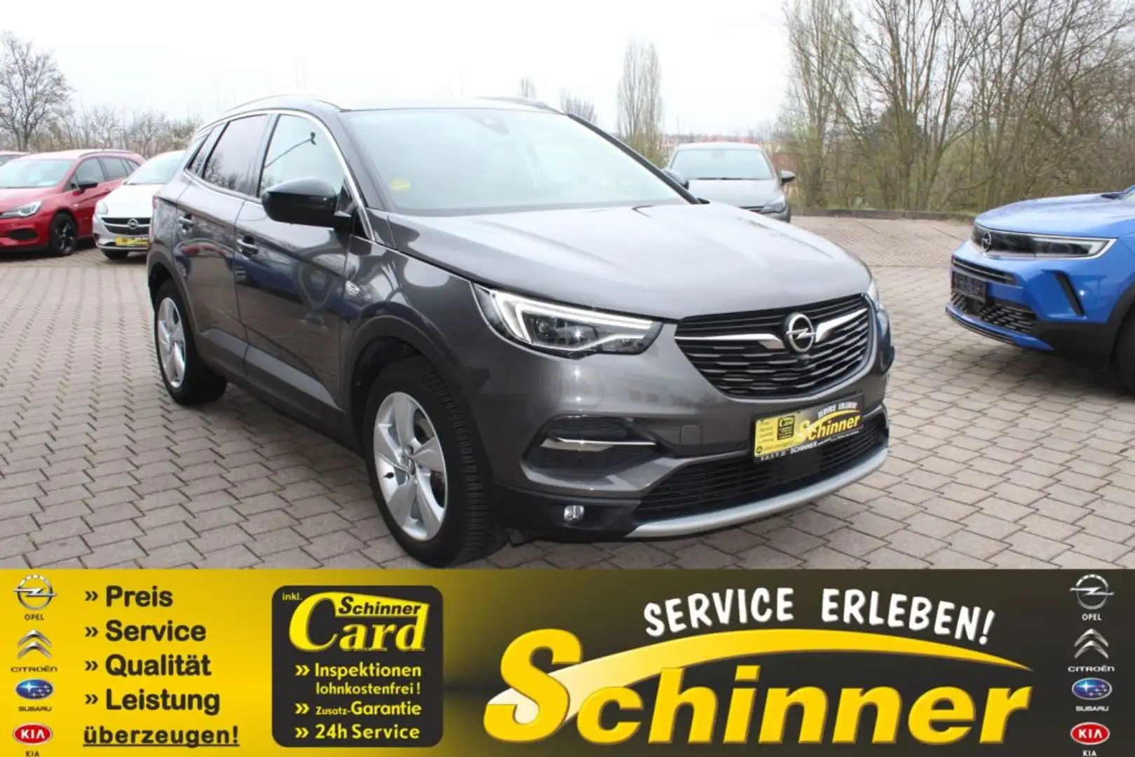 Opel Grandland X 1.6 Start/Stop Automatik Ultimate Grau - 1