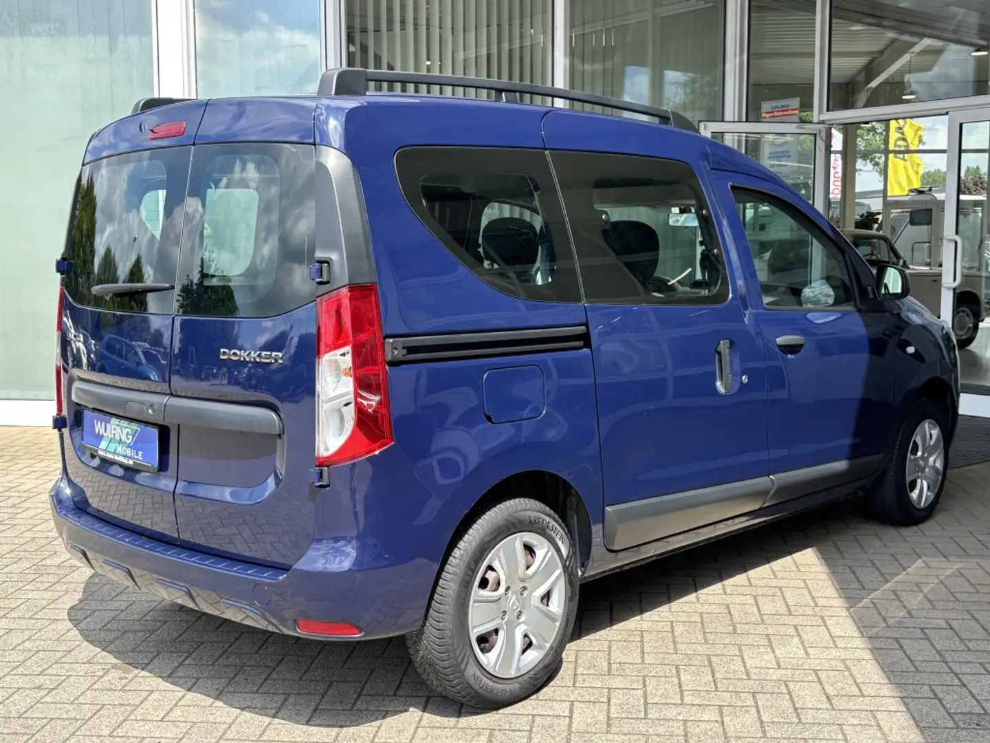 Dacia Dokker VP 1.3 TCe-130 Comfort Klima 1. Hand Синій - 2