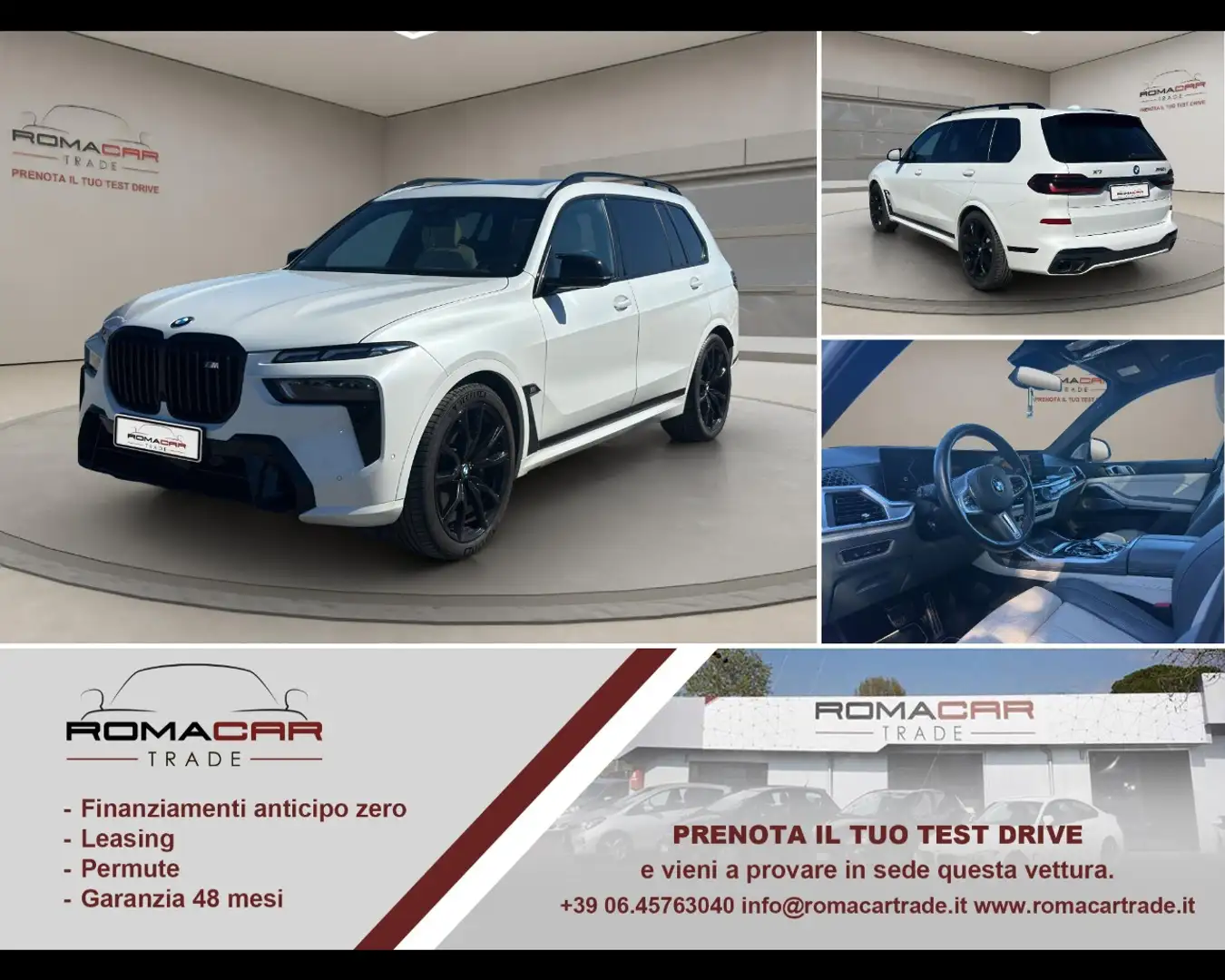 BMW X7 (G07) - X7 M60i xDrive 48V Bianco - 1