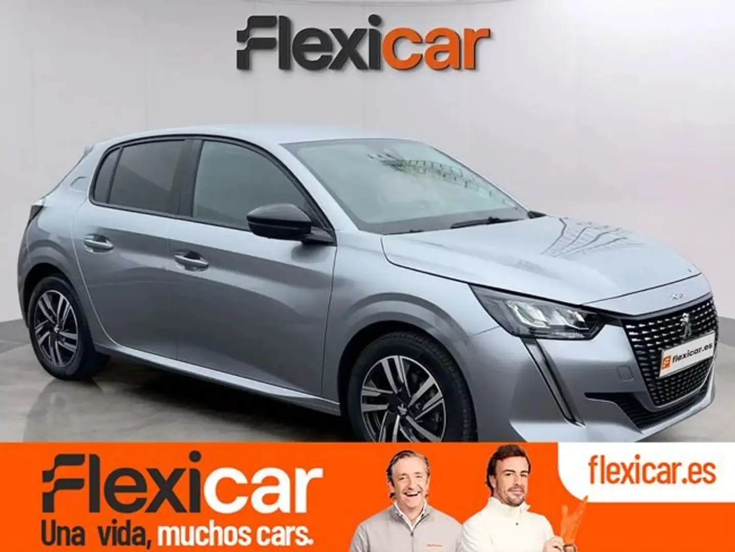 Peugeot 208 1.2 PureTech Allure 82 Gris - 1