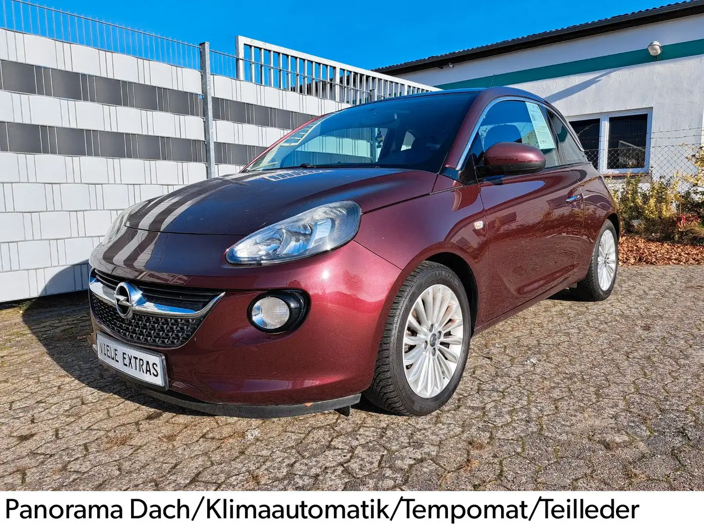 Opel Adam Glam Klimaautomatik Leder Tüv Neu Violett - 1