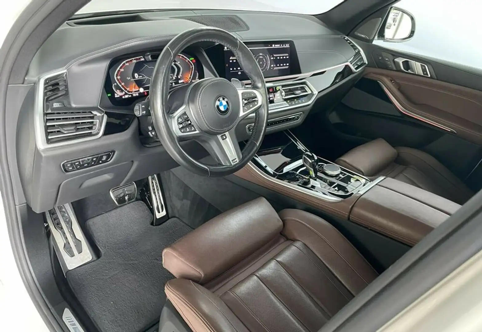 BMW X5 xDrive30d M *Sitzkühl*PANO*AHK*Massage*StHz*H&K Weiß - 2