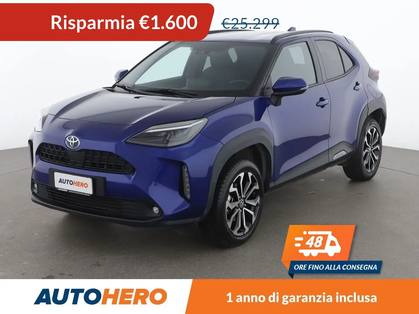 Toyota Yaris Cross 1.5 Hybrid 2WD Trend Blu/Azzurro - 1