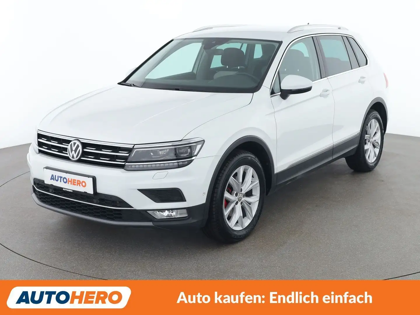 Volkswagen Tiguan 2.0 TDI Highline 4Motion BlueMotion Tech Weiß - 1