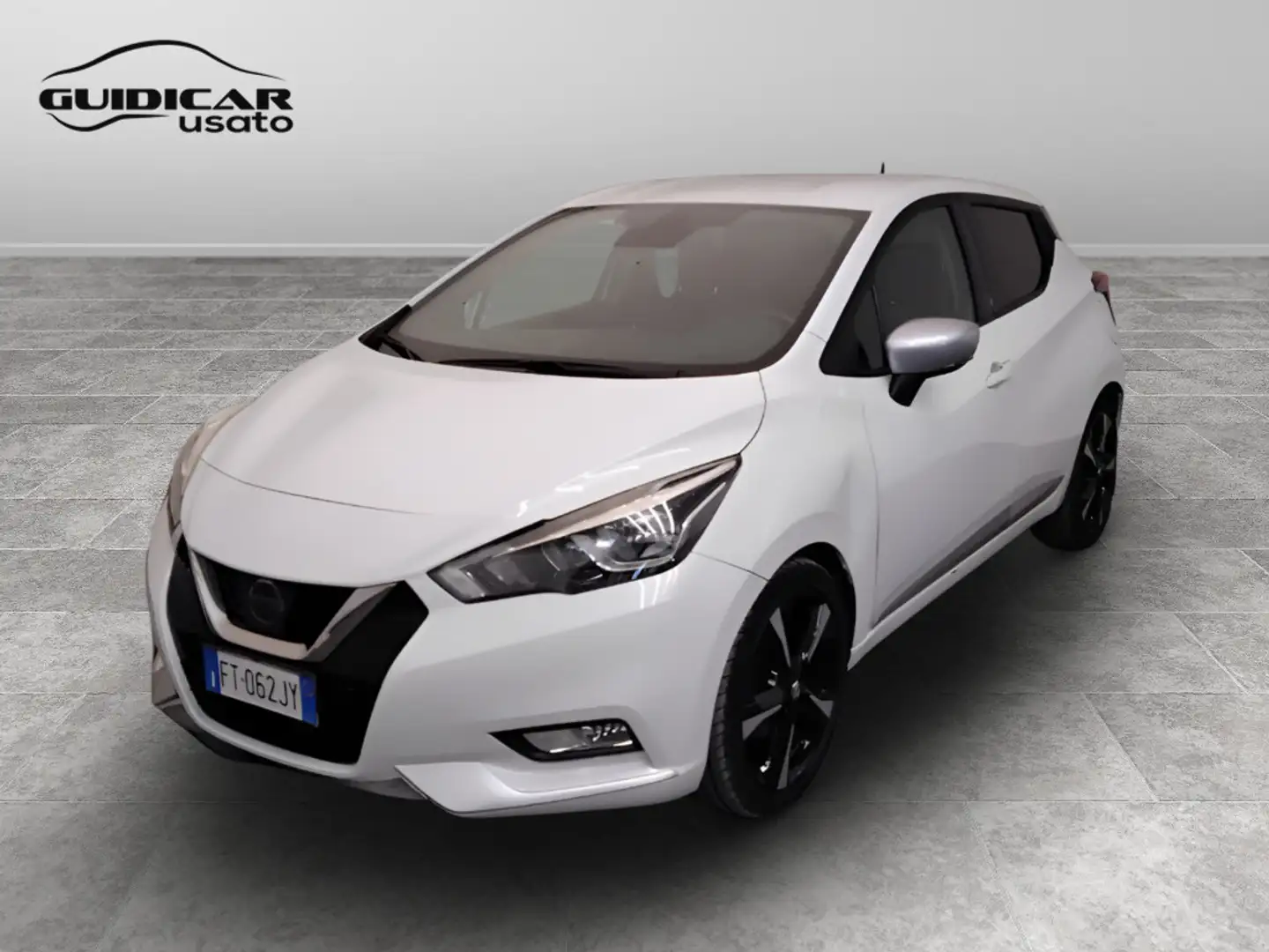 Nissan Micra V 2017 - Micra 1.5 dci Tekna 90cv Bianco - 1