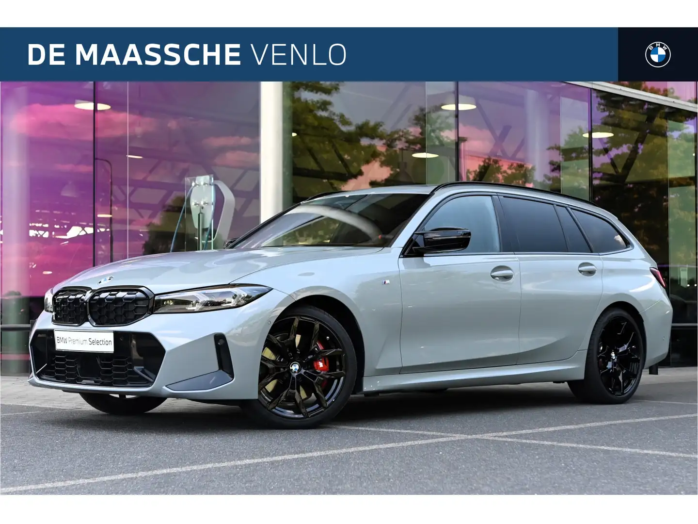 BMW 340 3 Serie Touring M340d xDrive High Executive Automa Grau - 1