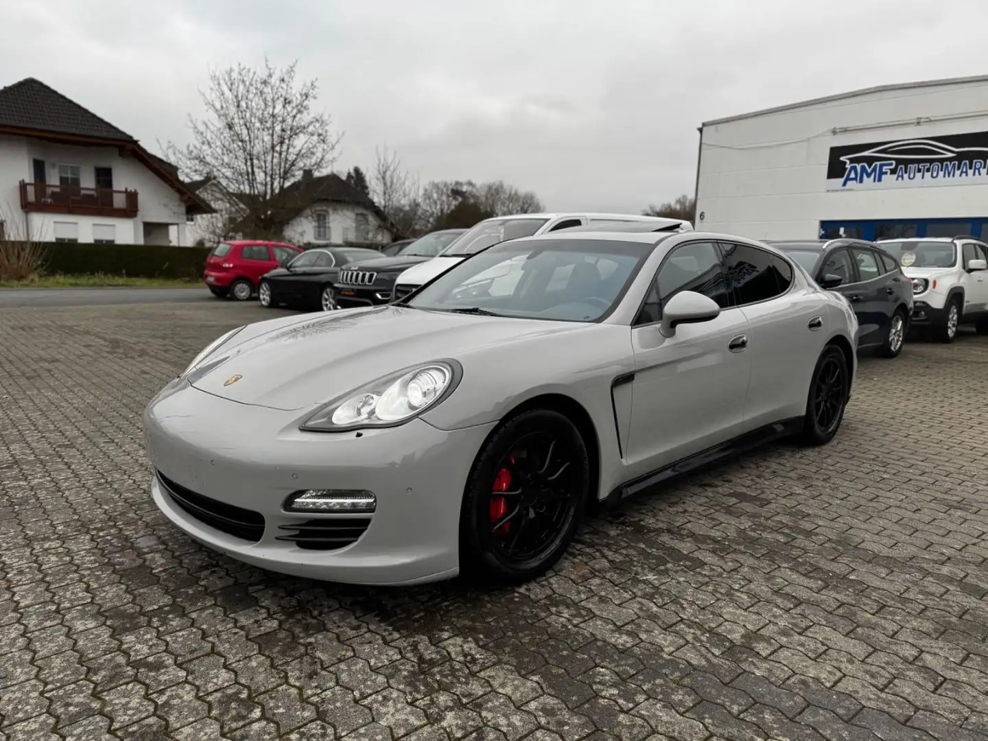 Porsche Panamera Diesel Schiebedach  PASM Grau - 1