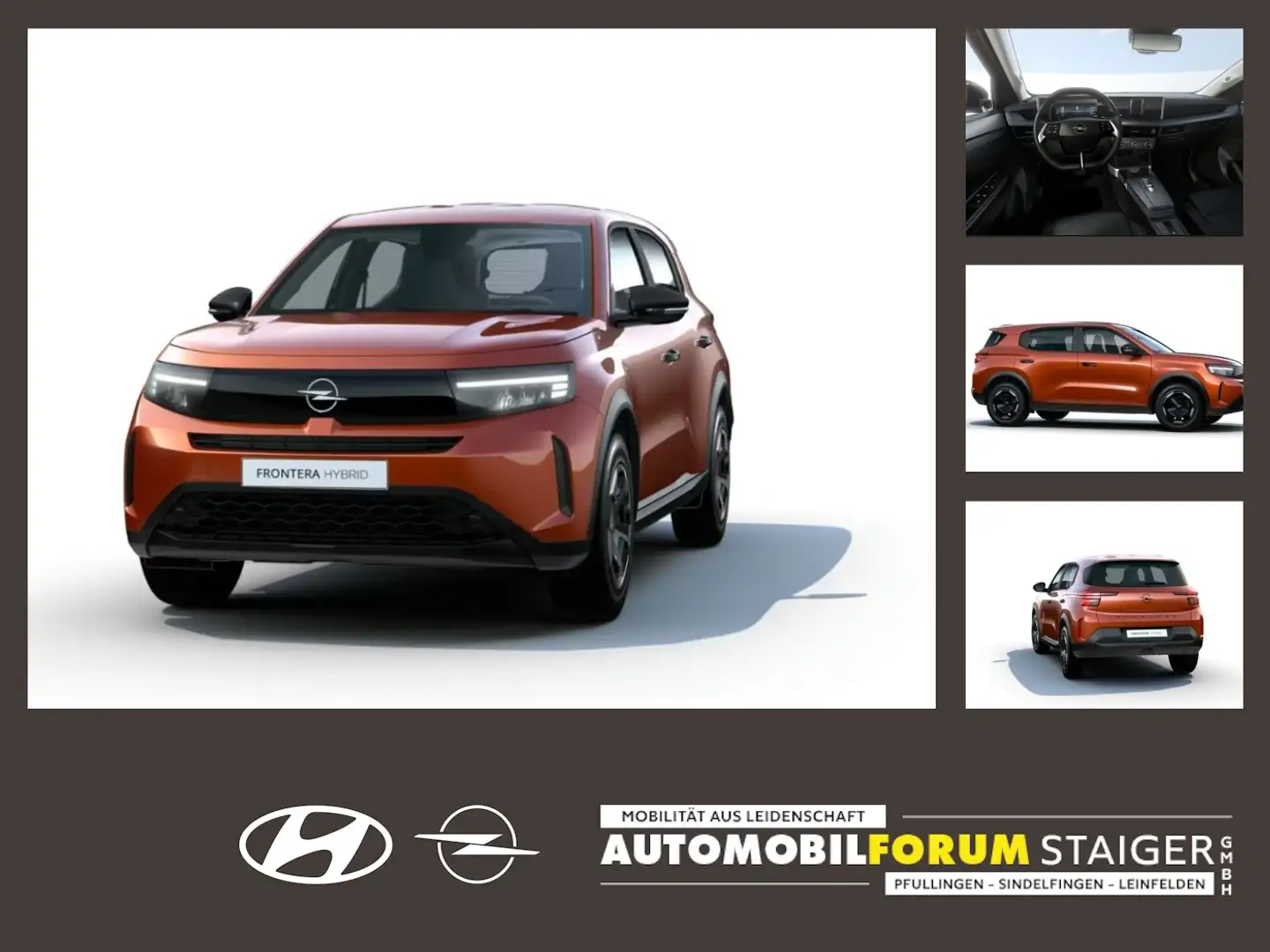 Opel Frontera Edition MHEV Naranja - 1