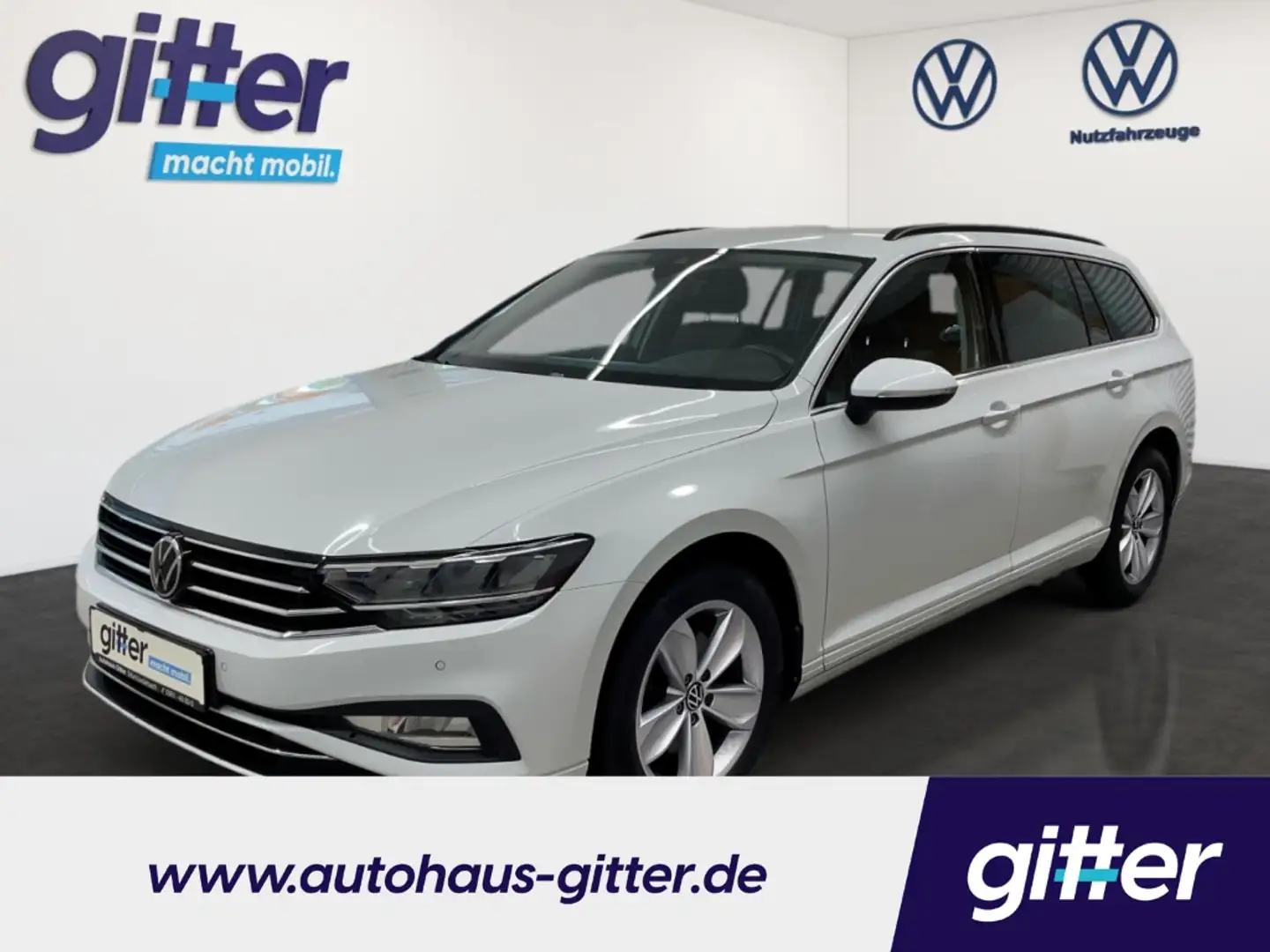Volkswagen Passat Variant 2.0 TDI BUSINESS LED AHK LENKRAD HEIZUNG Weiß - 1