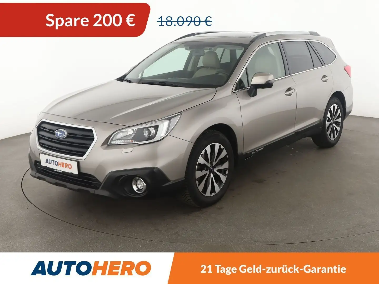 Subaru OUTBACK 2.0 Diesel Exclusive*NAVI*ACC*CAM*SHZ*AHK* Gris - 1
