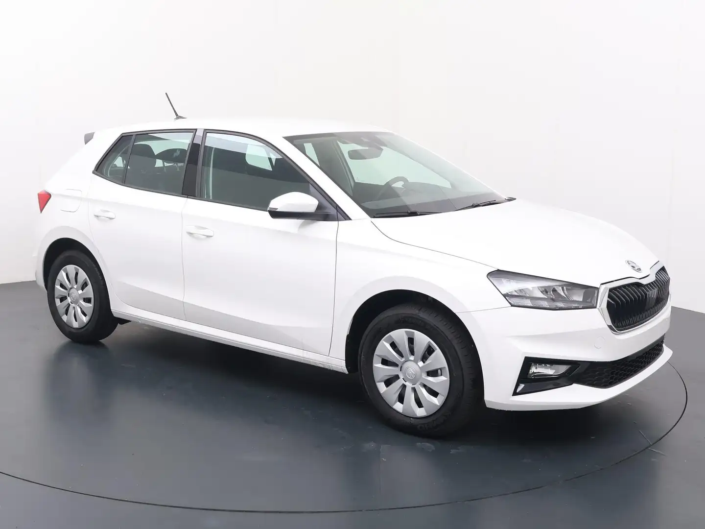 Skoda Fabia Essence 1.0 TSI 95 pk | Airconditioning | Parkeers Blanc - 2