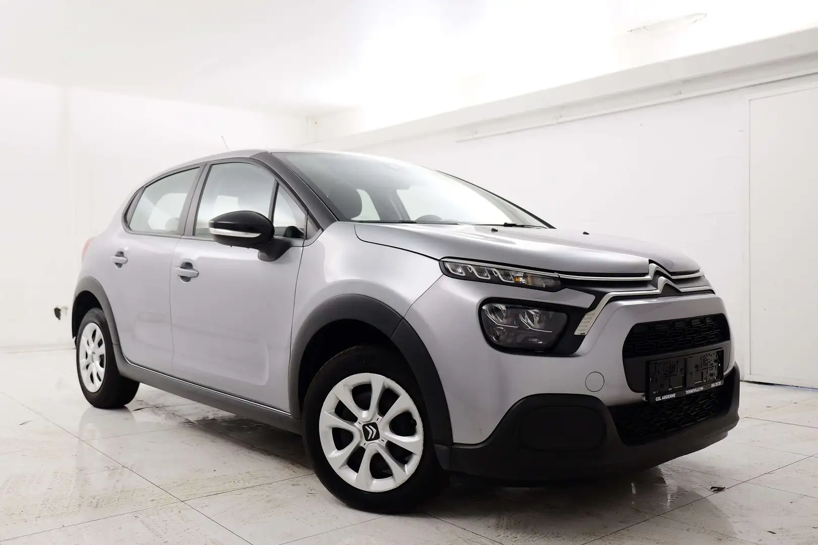 Citroen C3 1.2i 83 CV 1ER PROPRIETAIRE # AIRCO, BLUETOOTH Gris - 1