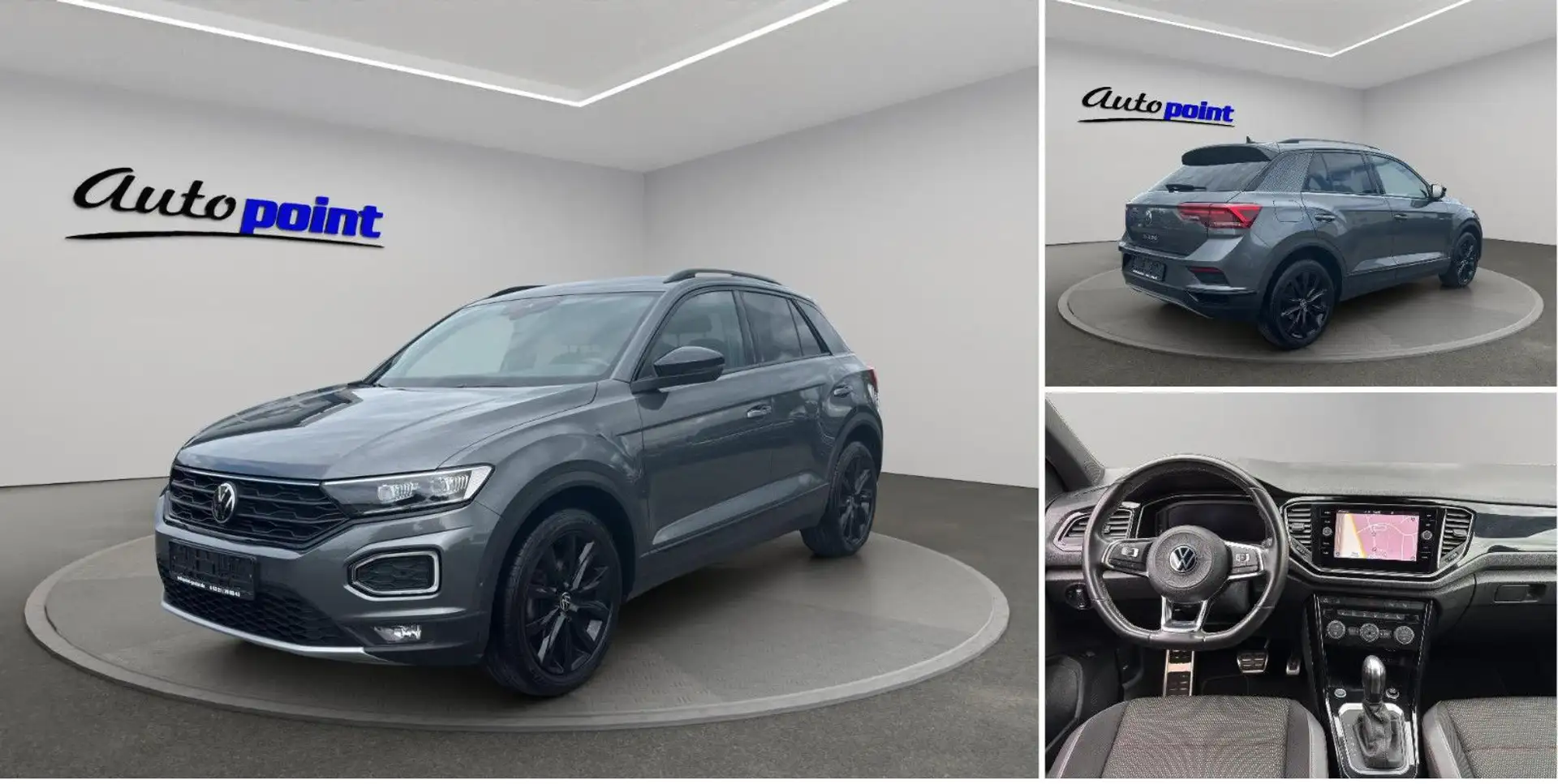Volkswagen T-Roc 1.5 TSI Sport BLACK STYLE VIRTUAL LED Grau - 1