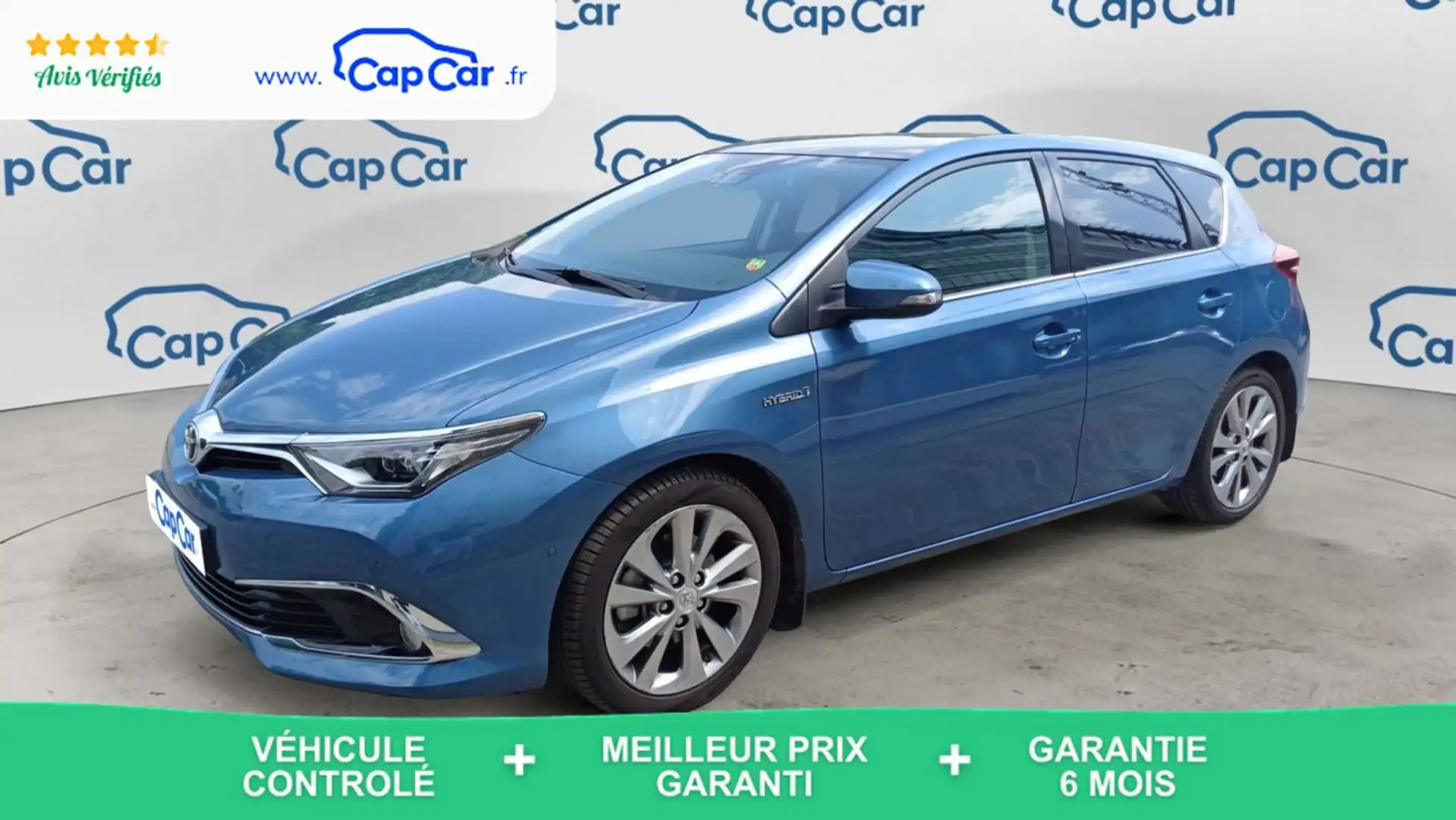 Toyota Auris II 1.8 VVT-i 16V 136 CVT Technoline Kék - 1