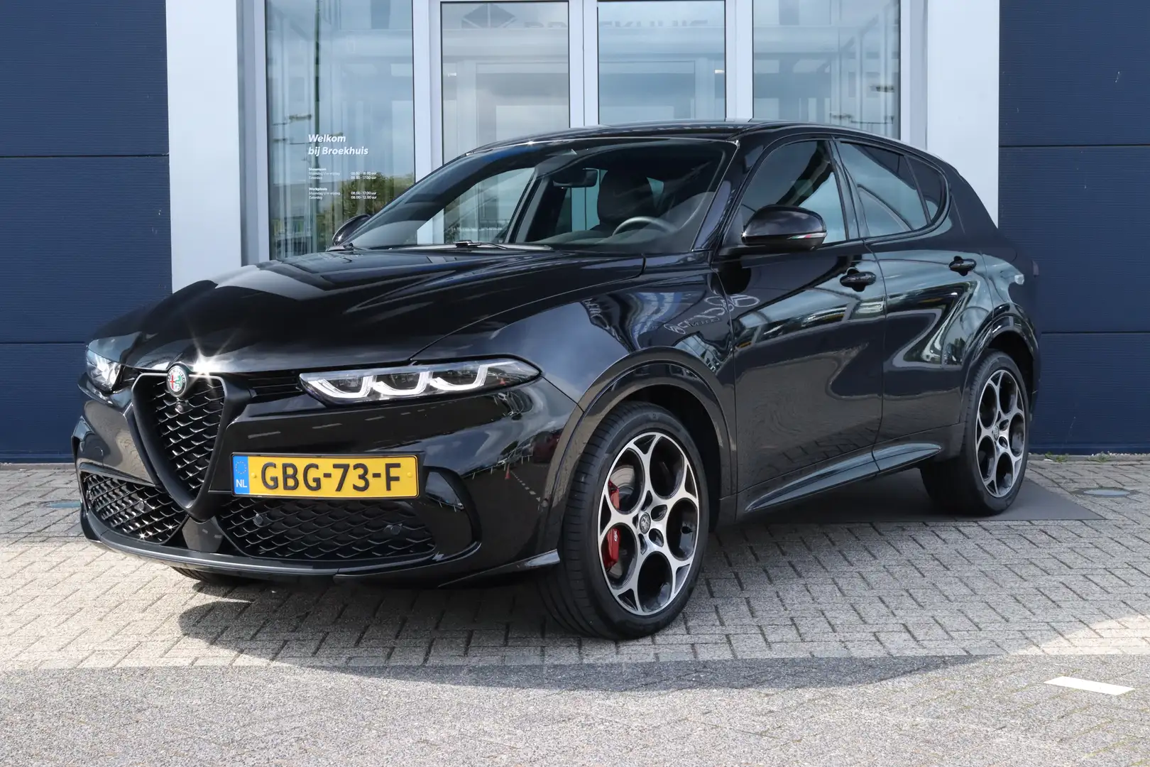 Alfa Romeo Tonale 1.5T Hybrid Veloce | Adaptieve Cruise | 360' Camer Zwart - 1